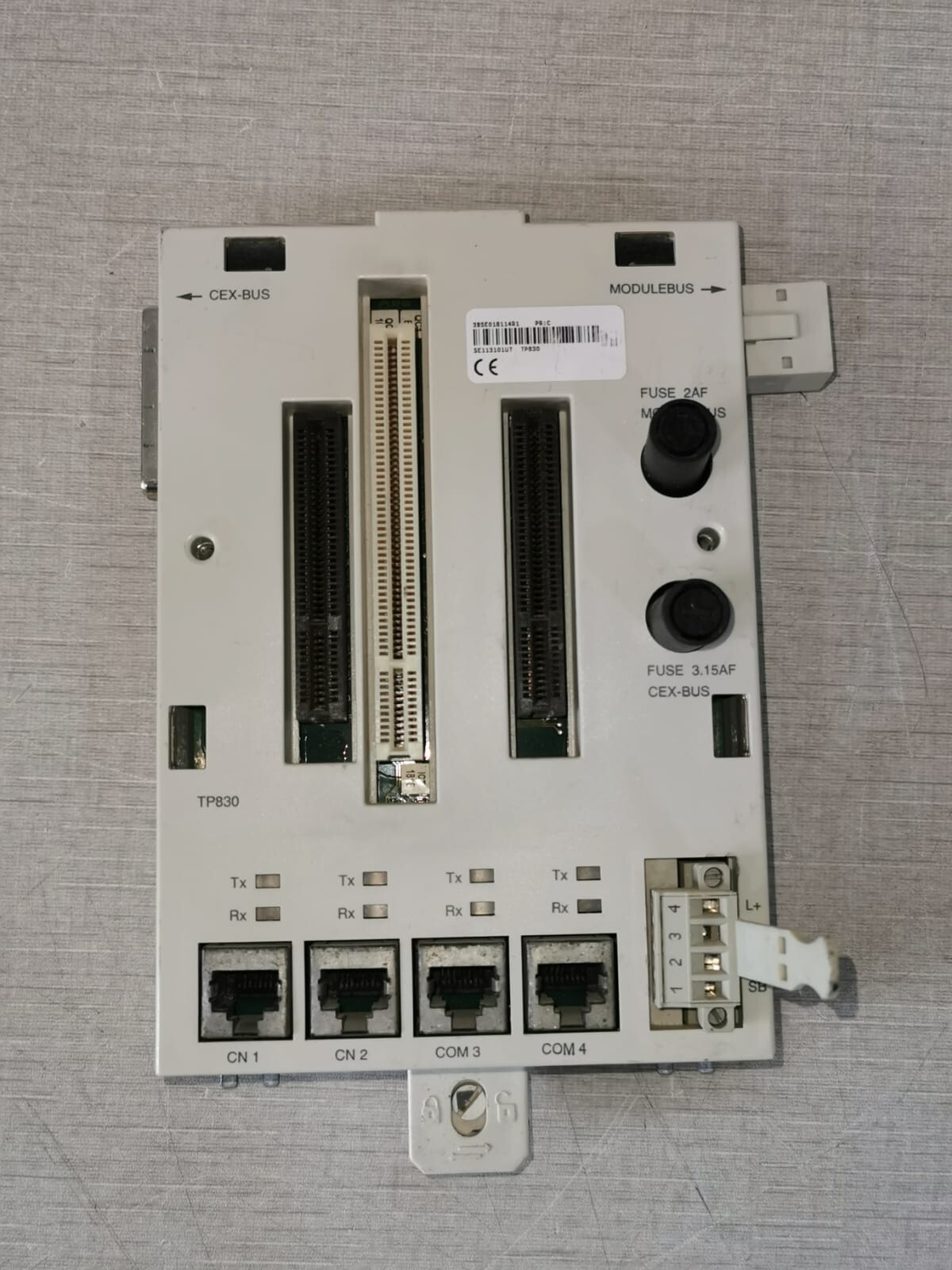 ABB 3BSE018114R1 ABB 3BSE018114R1 MODULE BASE PLATE for TP830 2
