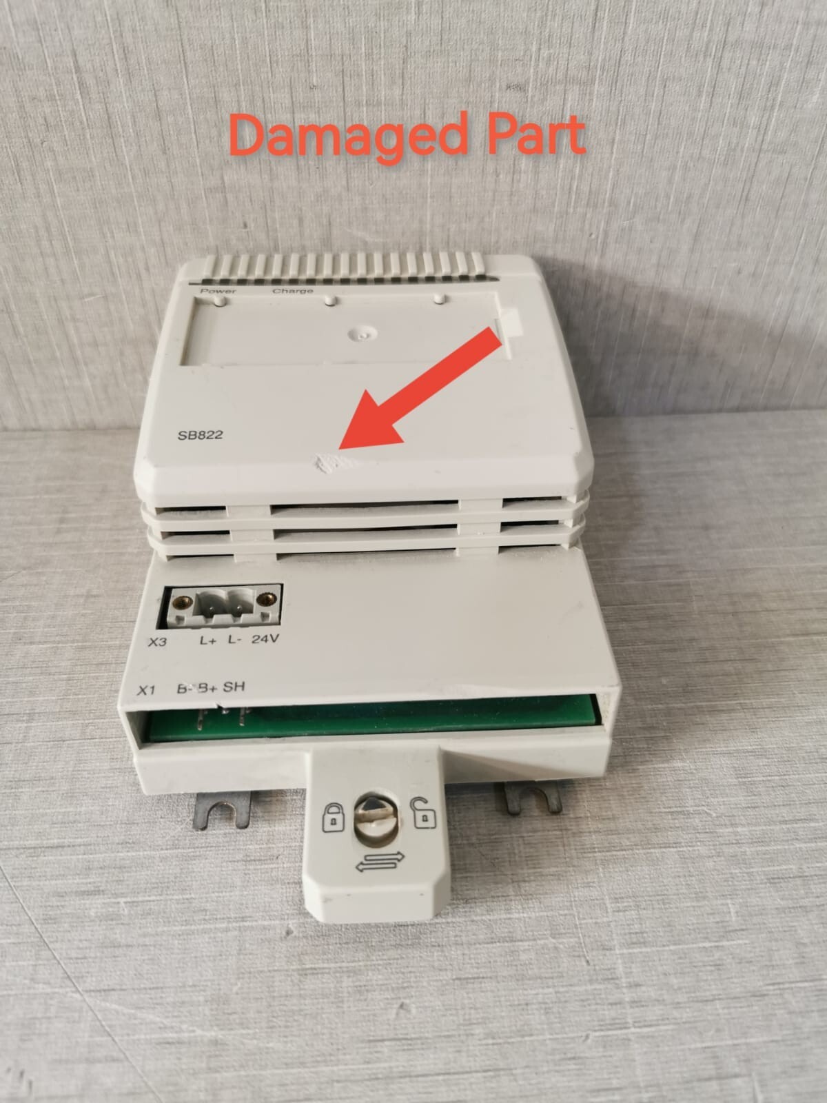 ABB 3BSE018172R1 ABB SB822 3BSE018172R1 Rechargeable Battery Unit 3