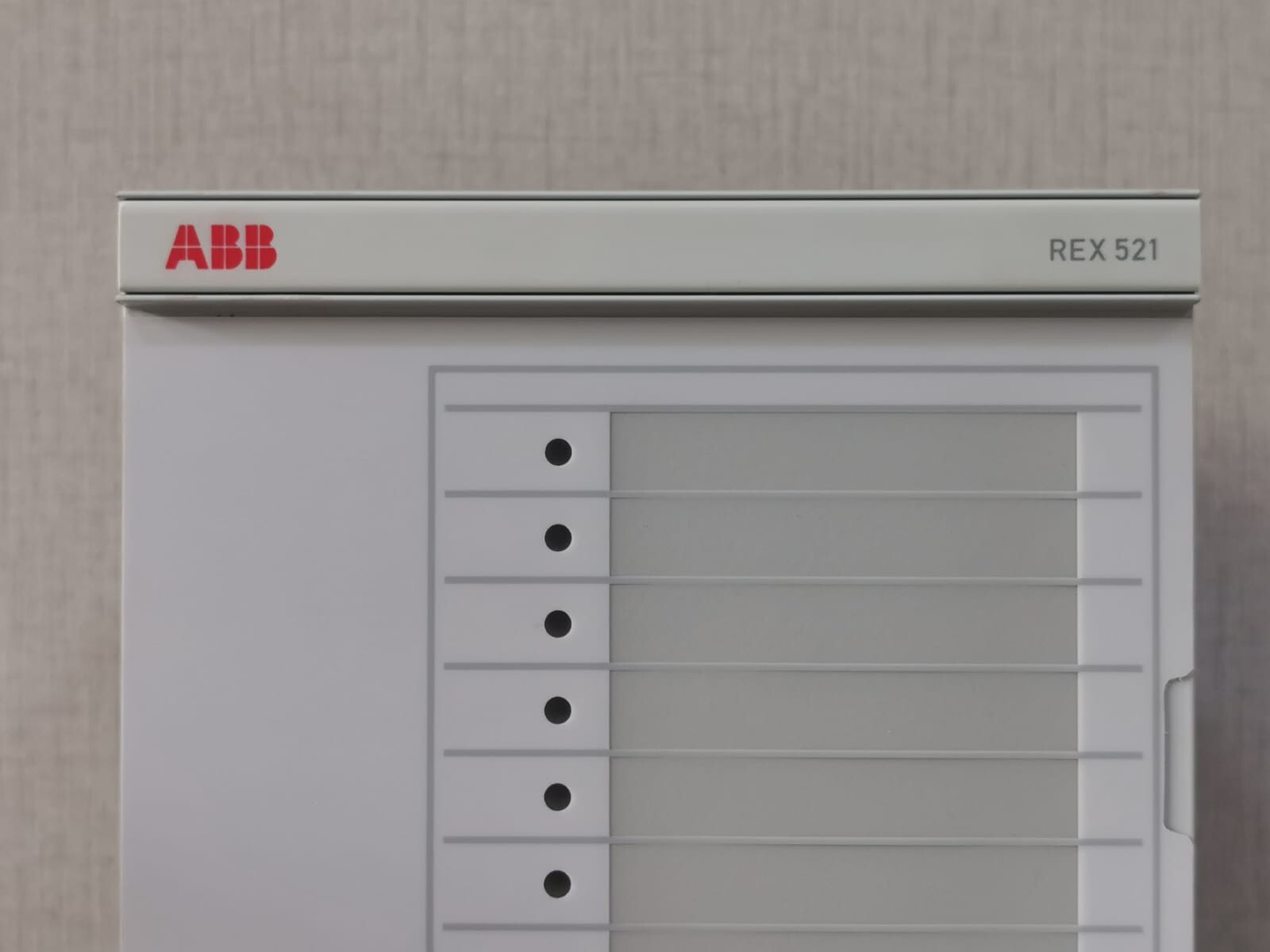 ABB REX521GHHGLH50G REX521 ABB REX521GHHGLH50G Motor Protection Relay 2