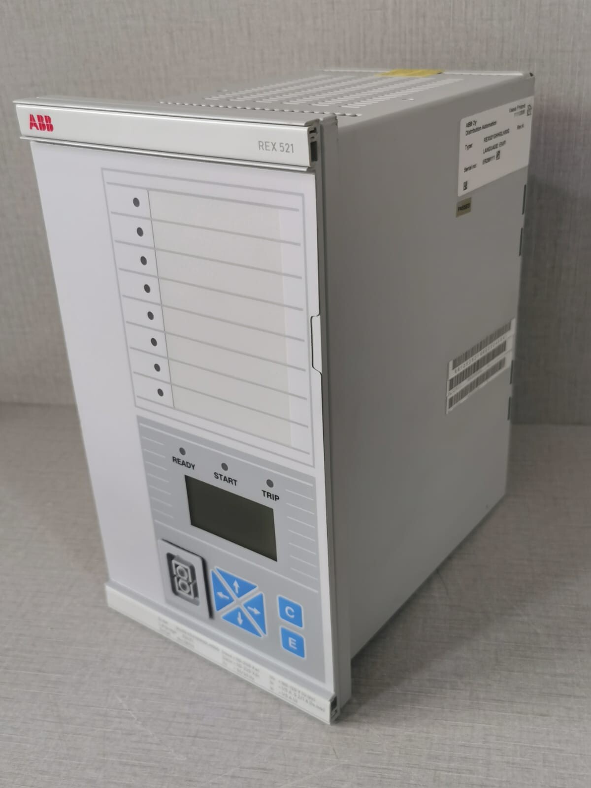 ABB REX521GHHGLH50G REX521 ABB REX521GHHGLH50G Motor Protection Relay 5
