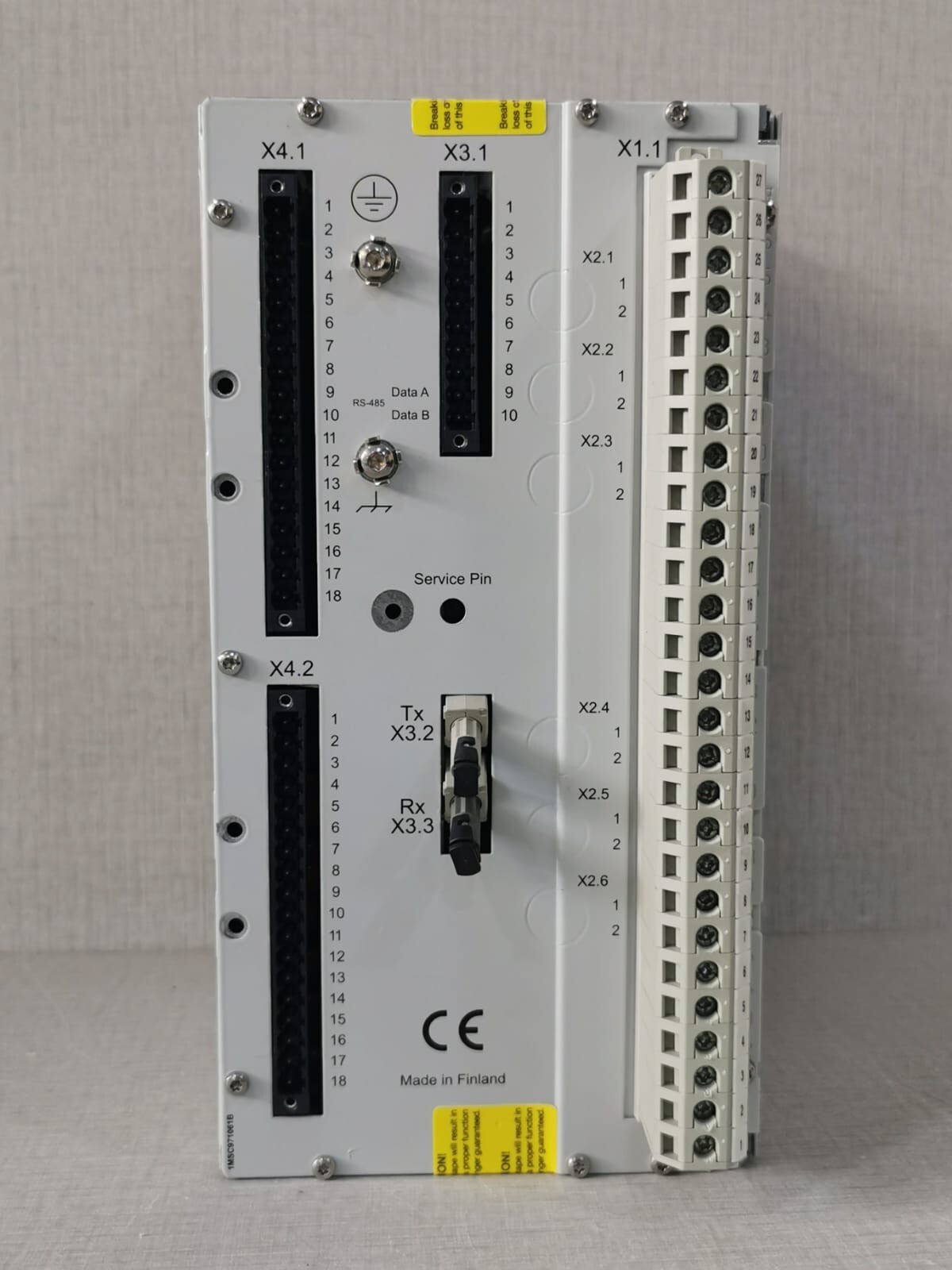 ABB REX521GHHGLH50G REX521 ABB REX521GHHGLH50G Motor Protection Relay 9