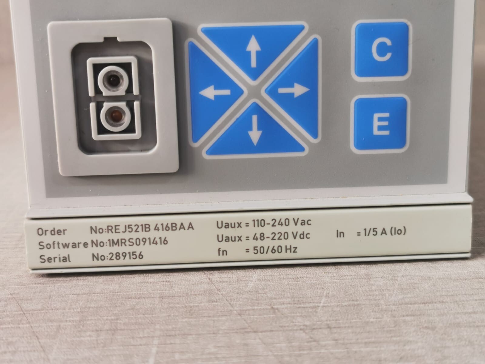 ABB REJ521B416BAA ABB REJ521 PROTECTION RELAY REJ521B416BAA 3