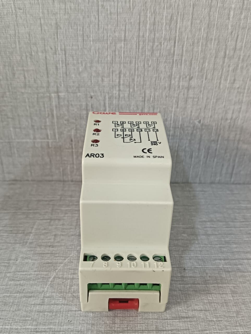 GAVE AR03 GAVE AR03 SIMULTANEOUS ALTERNATING RELAY 3 OUTPUT 2