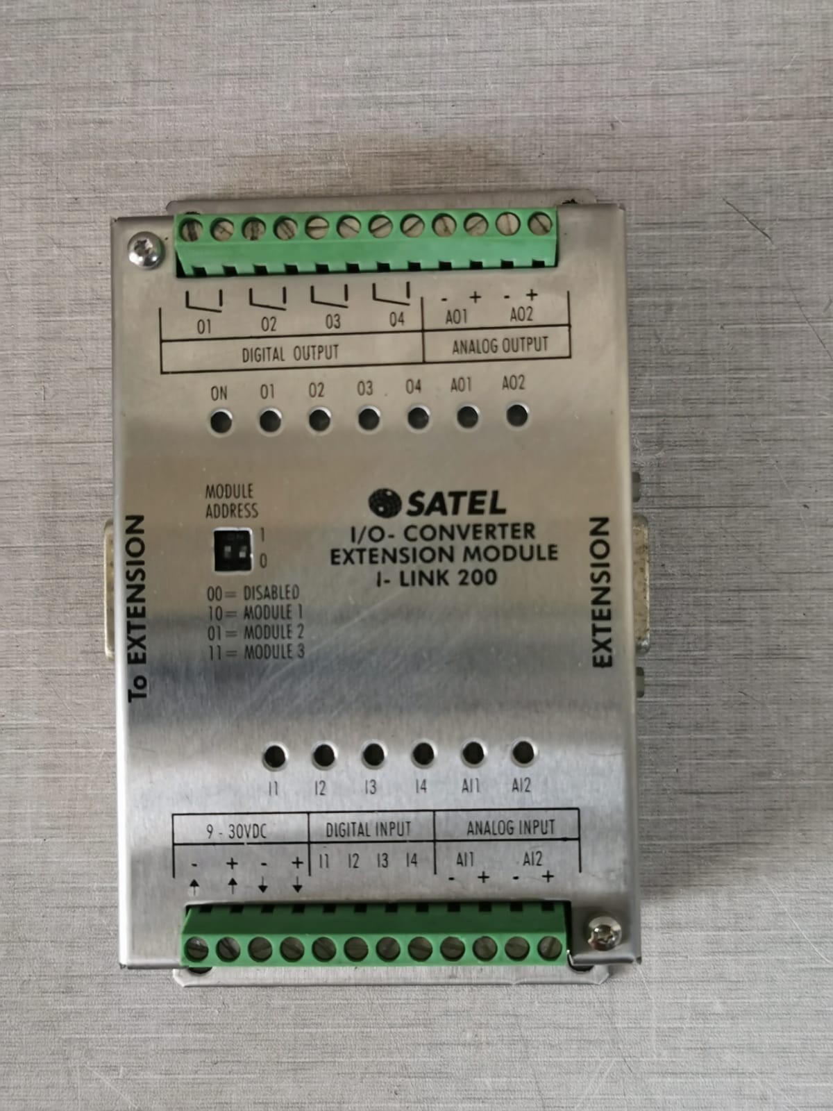 SATEL I-LINK 200 SATEL I-LINK 200 I/O CONVERTER EXTENSION MODULE 3