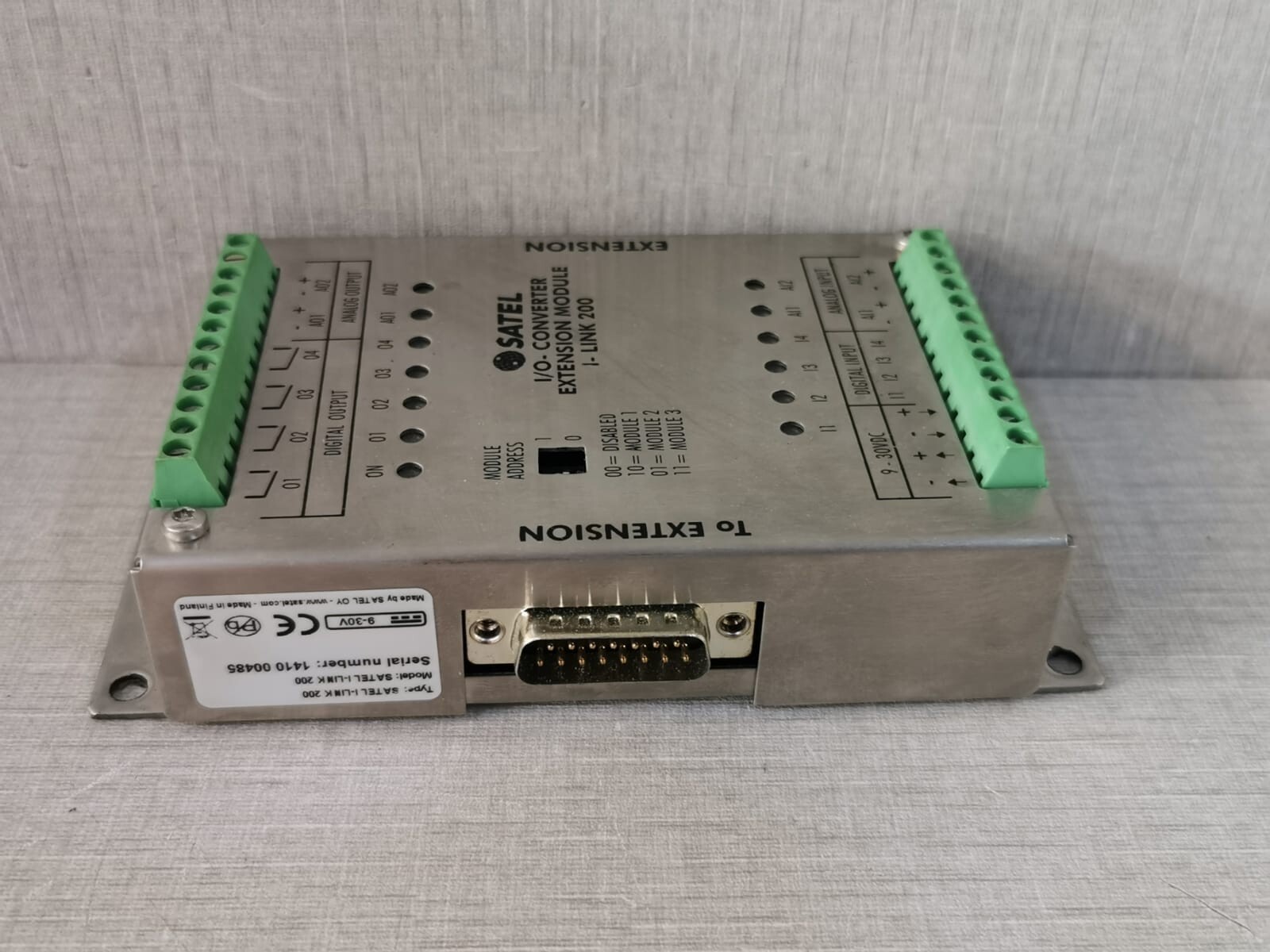 SATEL I-LINK 200 SATEL I-LINK 200 I/O CONVERTER EXTENSION MODULE 6