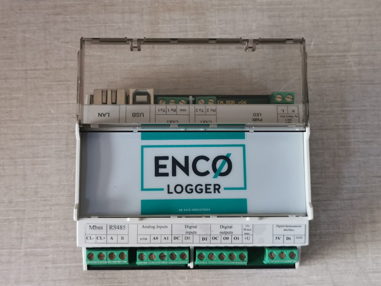 ENCO ENCO-DATALOGER-230V ENCO DataLoger 230V, 50Hz, 50mA 3