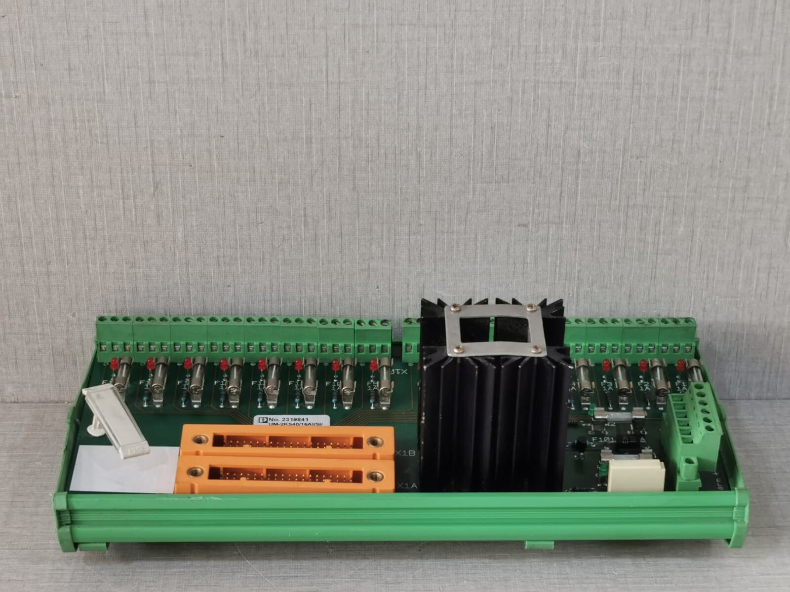Phoenix Contact SO225 PHOENIX CONTACT UM-2KS40/16AI/SI/RS/SO225 SERIES INPUT MODULE 6