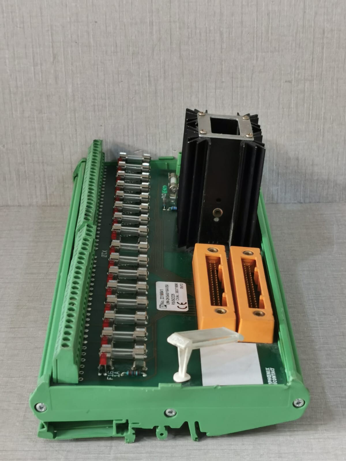 Phoenix Contact SO225 PHOENIX CONTACT UM-2KS40/16AI/SI/RS/SO225 SERIES INPUT MODULE 8