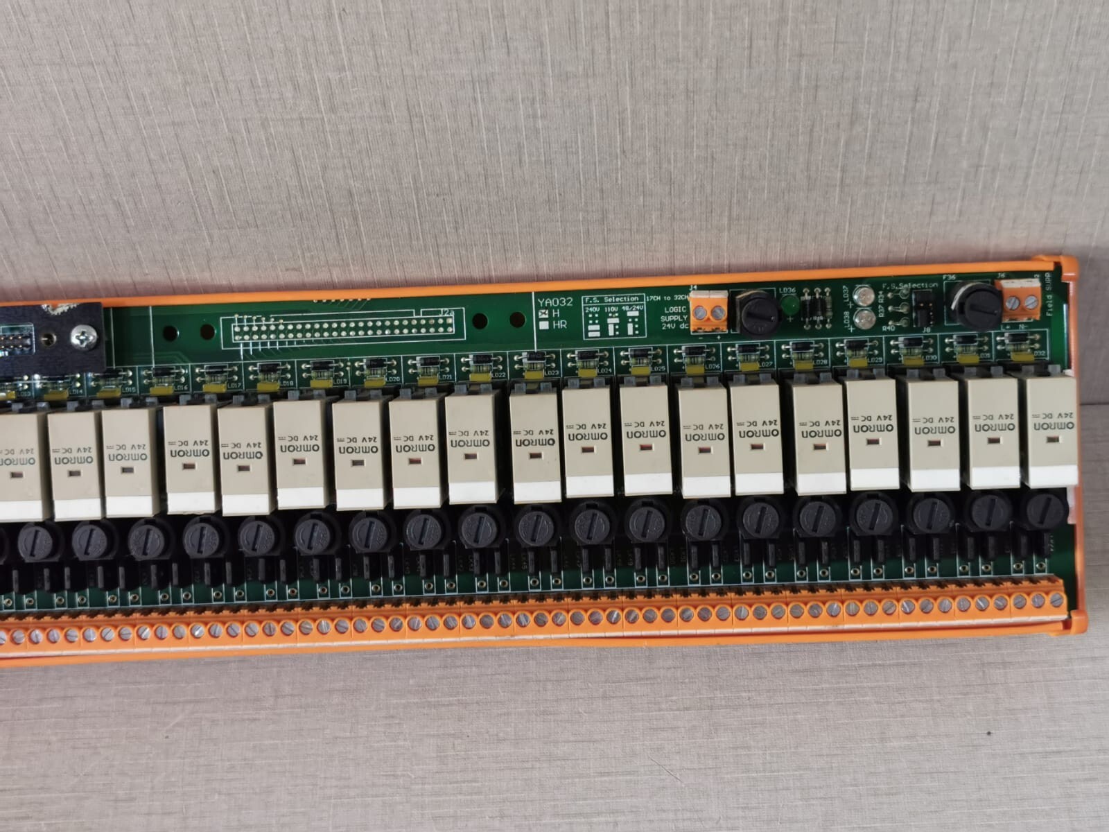 Weidmuller YAO32H Weidmuller YAO32H 24VDC RELAY BOARD 7940010179 4