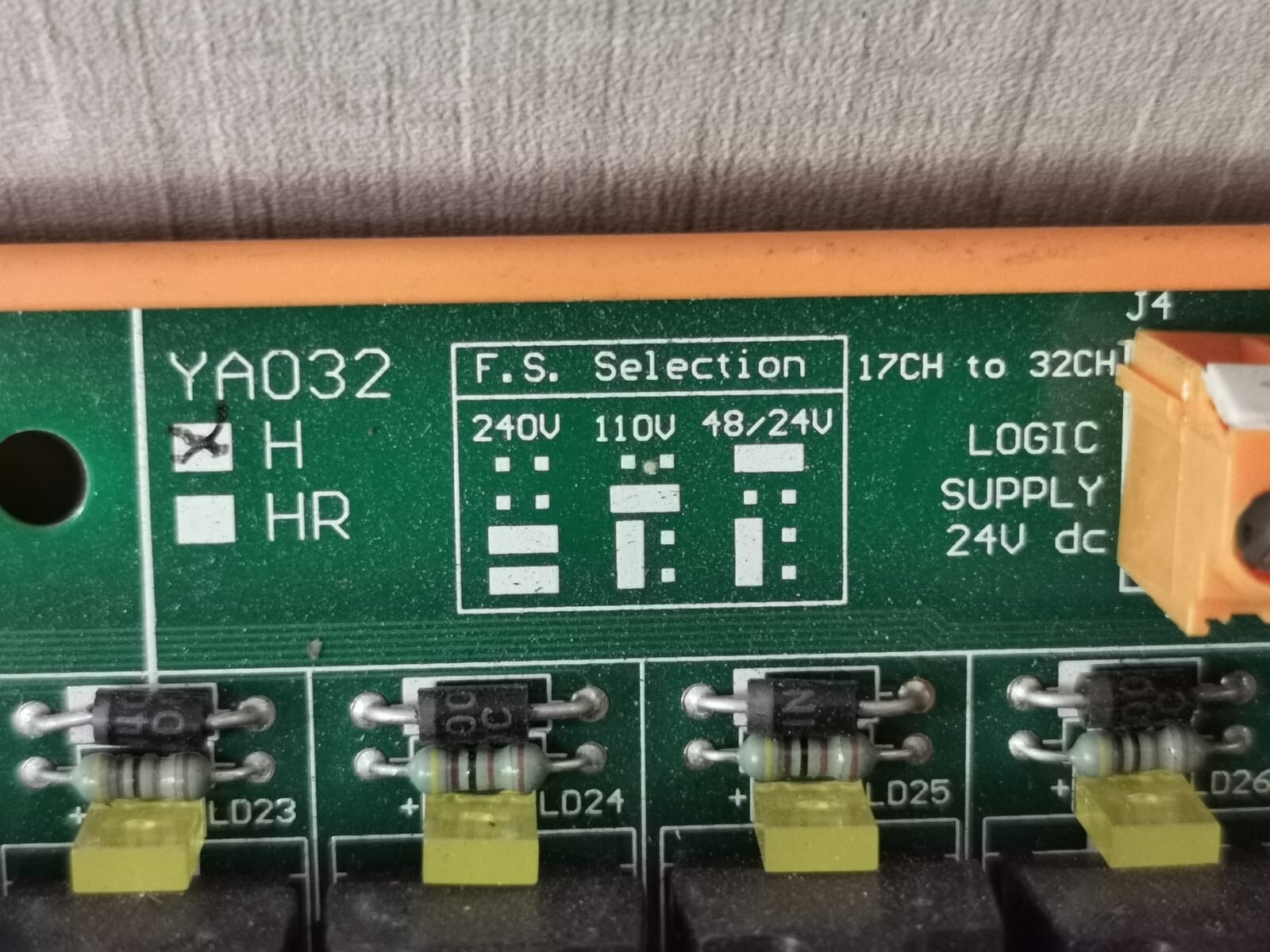 Weidmuller YAO32H Weidmuller YAO32H 24VDC RELAY BOARD 7940010179 5