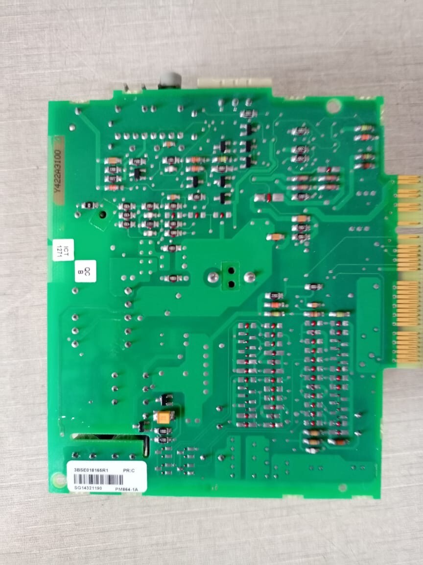 ABB 3BSE018165R1 ABB 3BSE018165R1 PR:C PM864-1A BOARD REMOVED FROM 3BSE018162R1 PR:F PM864A 10