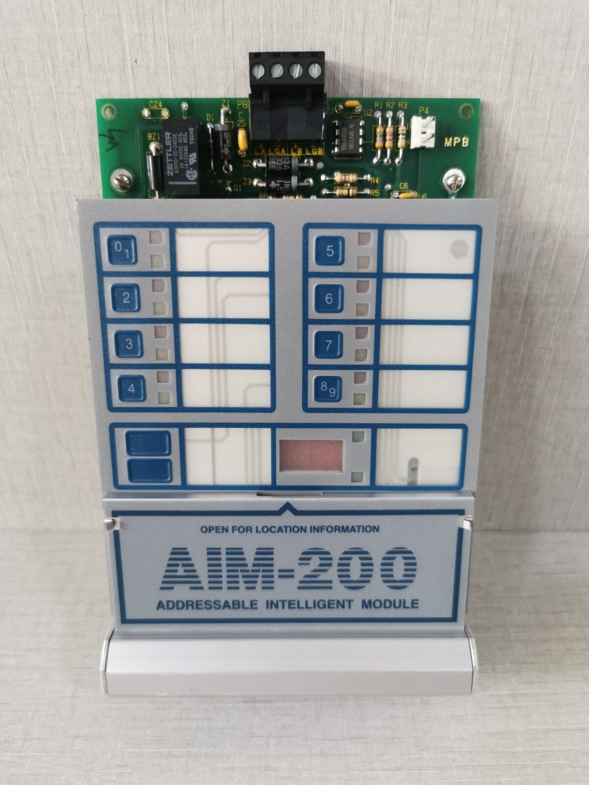 NOTIFIER AIM-200 NOTIFIER AIM-200 ADDRESSABLE INTELLIGENT MODULE FIRE ALARM UNIT 2