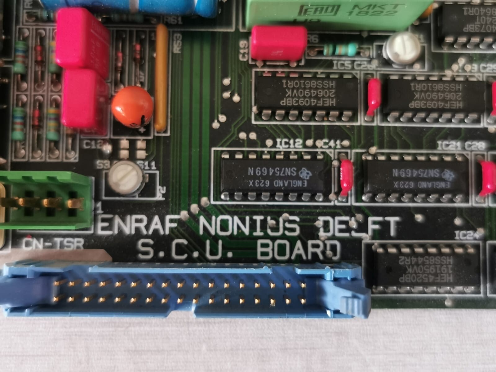 Enraf DELFT-2554 ENRAF NONIUS DELFT 2554.603-A-0 S.C.U PCB CIRCUIT BOARD 2