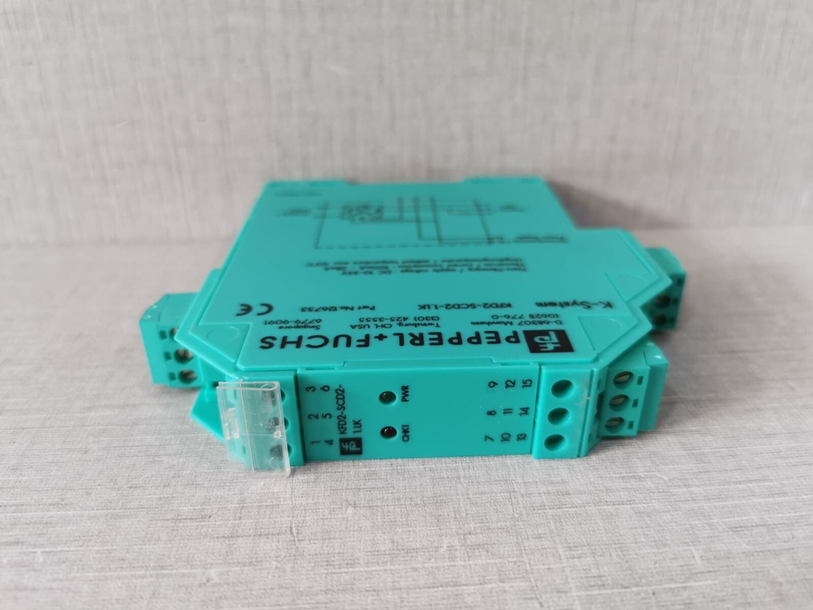 Pepperl+Fuchs KFD2-SCD2-1.LK Pepperl+Fuchs KFD2-SCD2-1.LK Smart Current Driver P/n: 126755 7