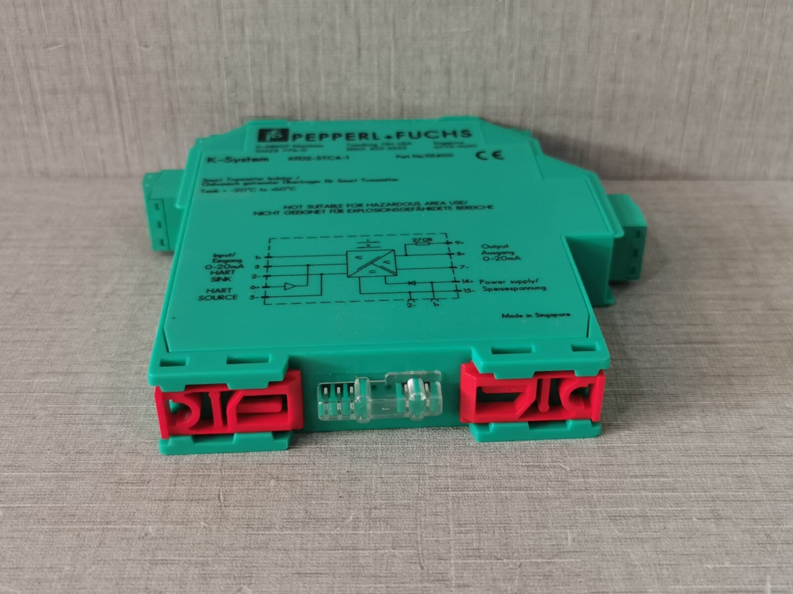 Pepperl+Fuchs KFD2-STC4-1 Pepperl+Fuchs KFD2-STC4-1 Smart Transmitter Isolator P/n.: 115400 10