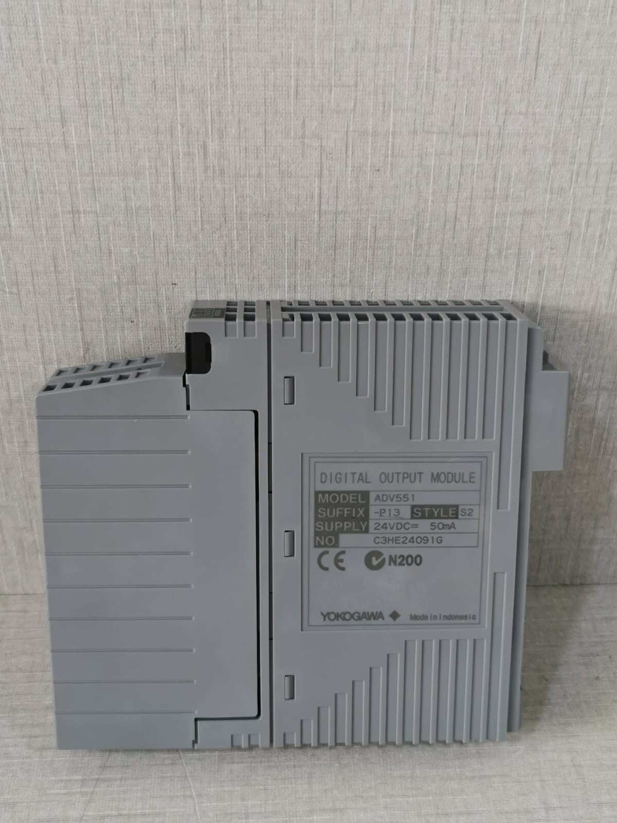 Yokogawa ADV551-P13 YOKOGAWA ADV551-P13 STYLE S2 WITH ATD5S-10 S2 TERMINAL BLOCK 6