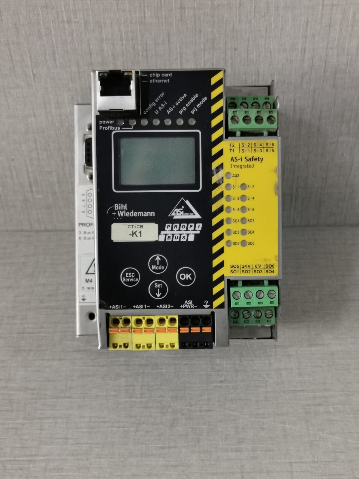 BIHL+WIEDEMANN BWU2822 BIHL+WIEDEMANN BWU2822 AS-i 3.0 PROFIBUS GATEWAY 16582 V4.3 2
