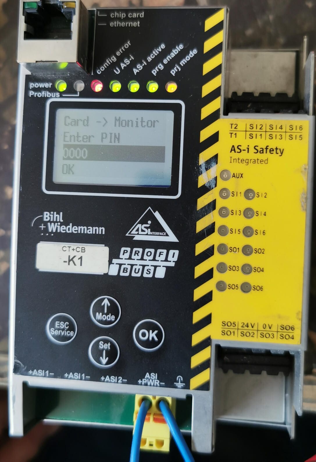 BIHL+WIEDEMANN BWU2822 BIHL+WIEDEMANN BWU2822 AS-i 3.0 PROFIBUS GATEWAY 16582 V4.3 5