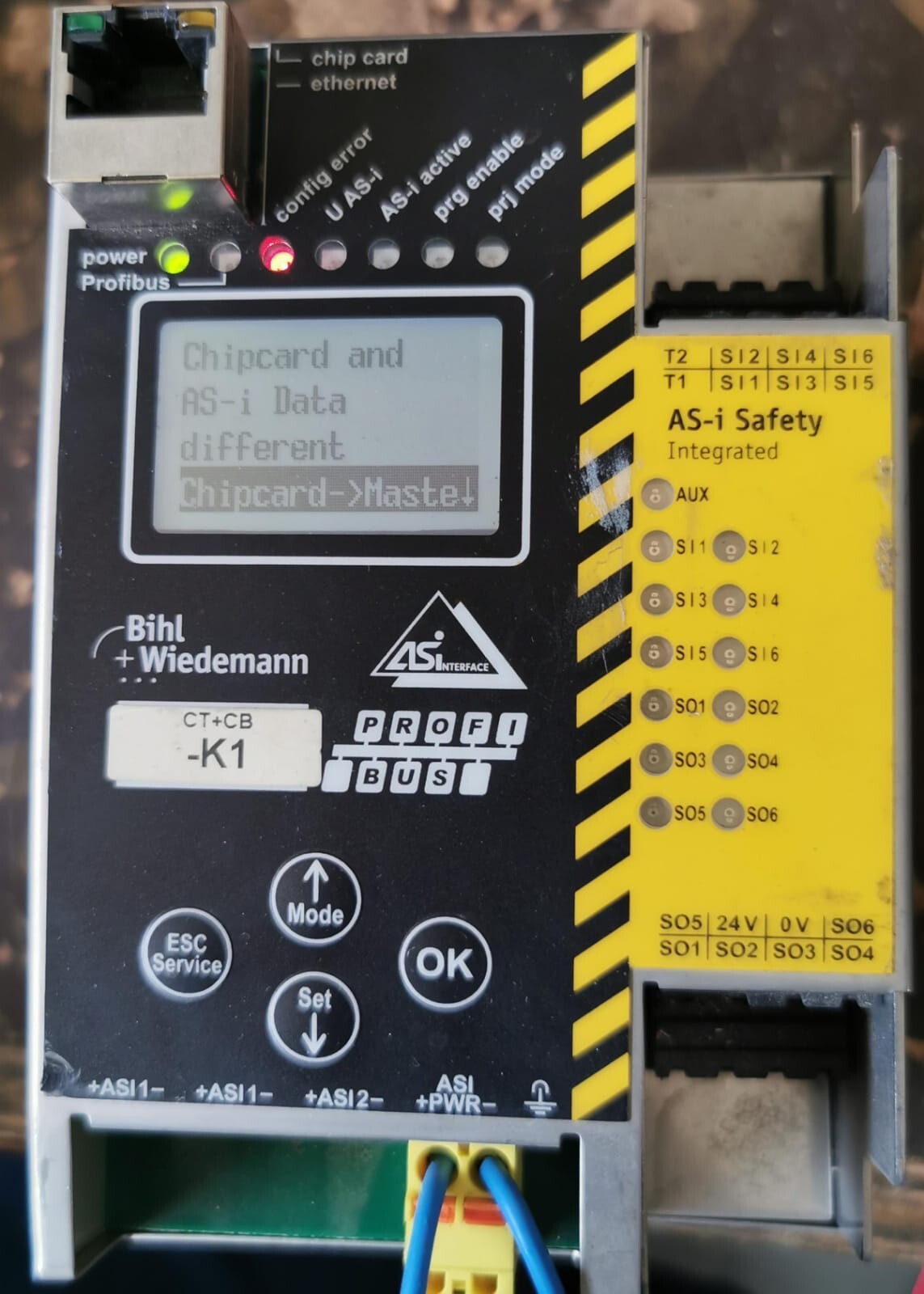 BIHL+WIEDEMANN BWU2822 BIHL+WIEDEMANN BWU2822 AS-i 3.0 PROFIBUS GATEWAY 16582 V4.3 7