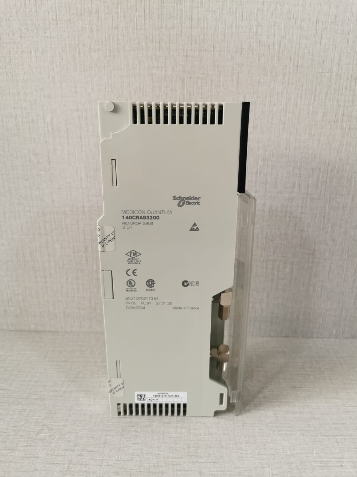 Schneider Electric CRA-93200 SCHNEIDER ELECTRIC CRA 93200 140CRA93200 RIO DROP S908 2 CH 8