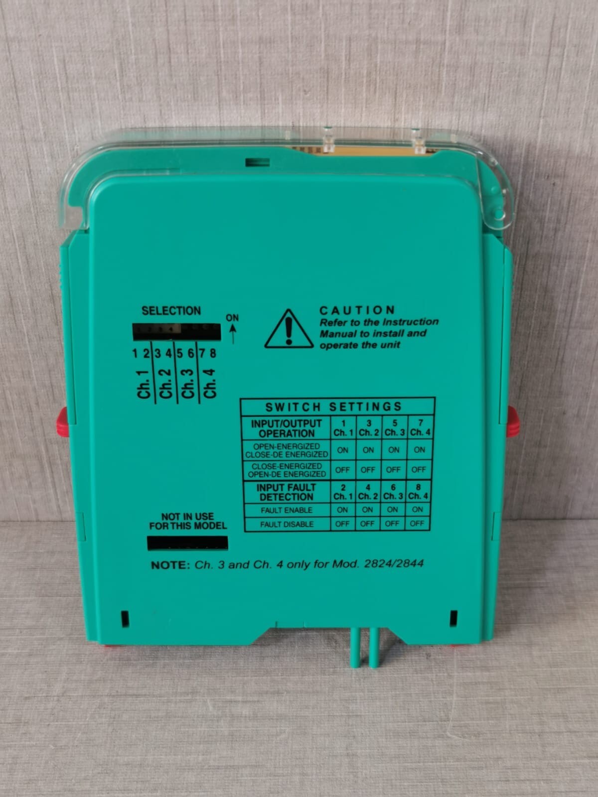 Pepperl+Fuchs HID-2822 PEPPERL+FUCHS ELCON HiD 2822 2 CH. Contact / Proximity Sensor Repeater 121448 7