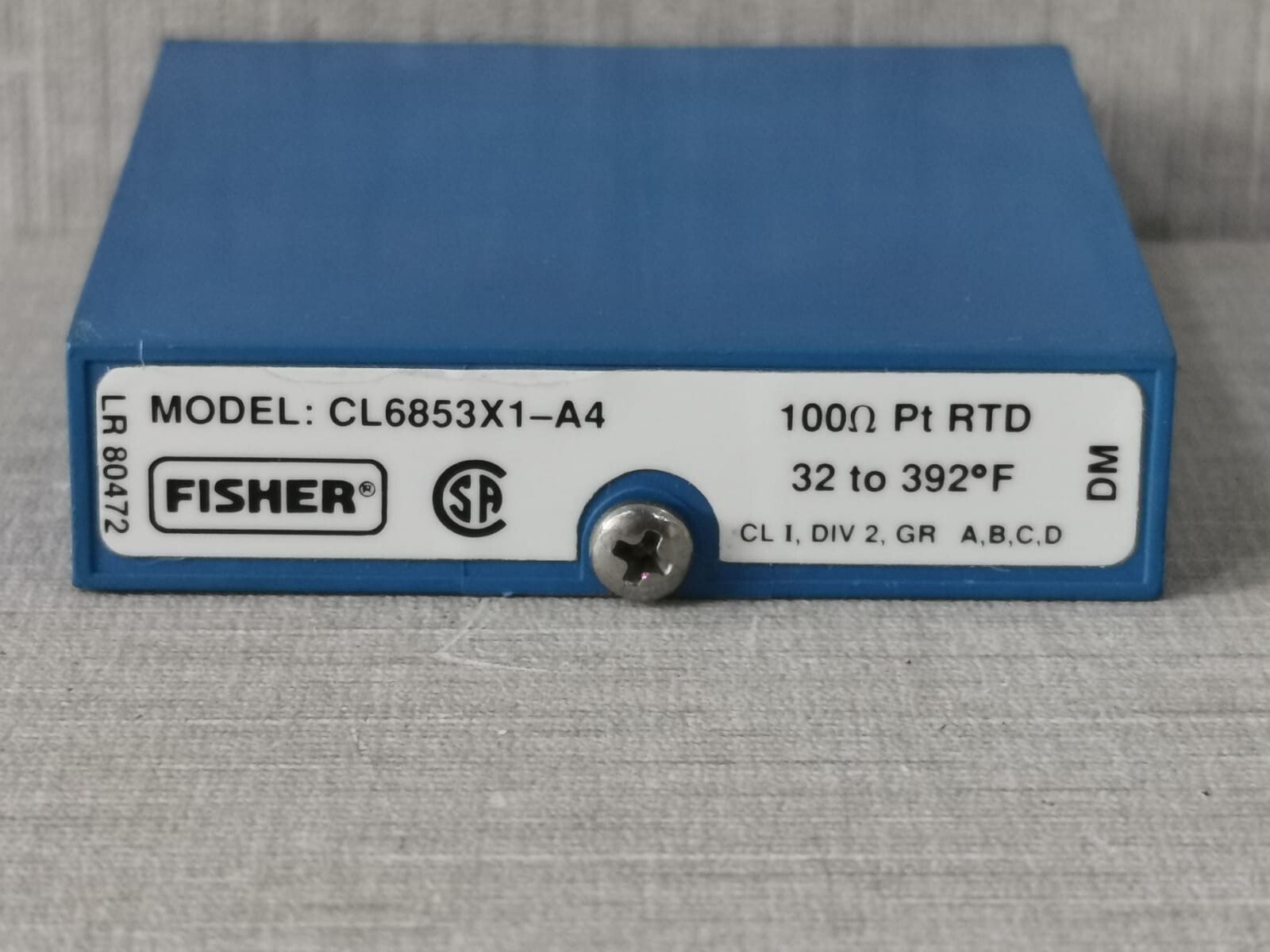 Fisher CL6853X1-A4 FISHER CL6853X1-A4 11B5830X242 E TEMPERATURE DETECTOR 2