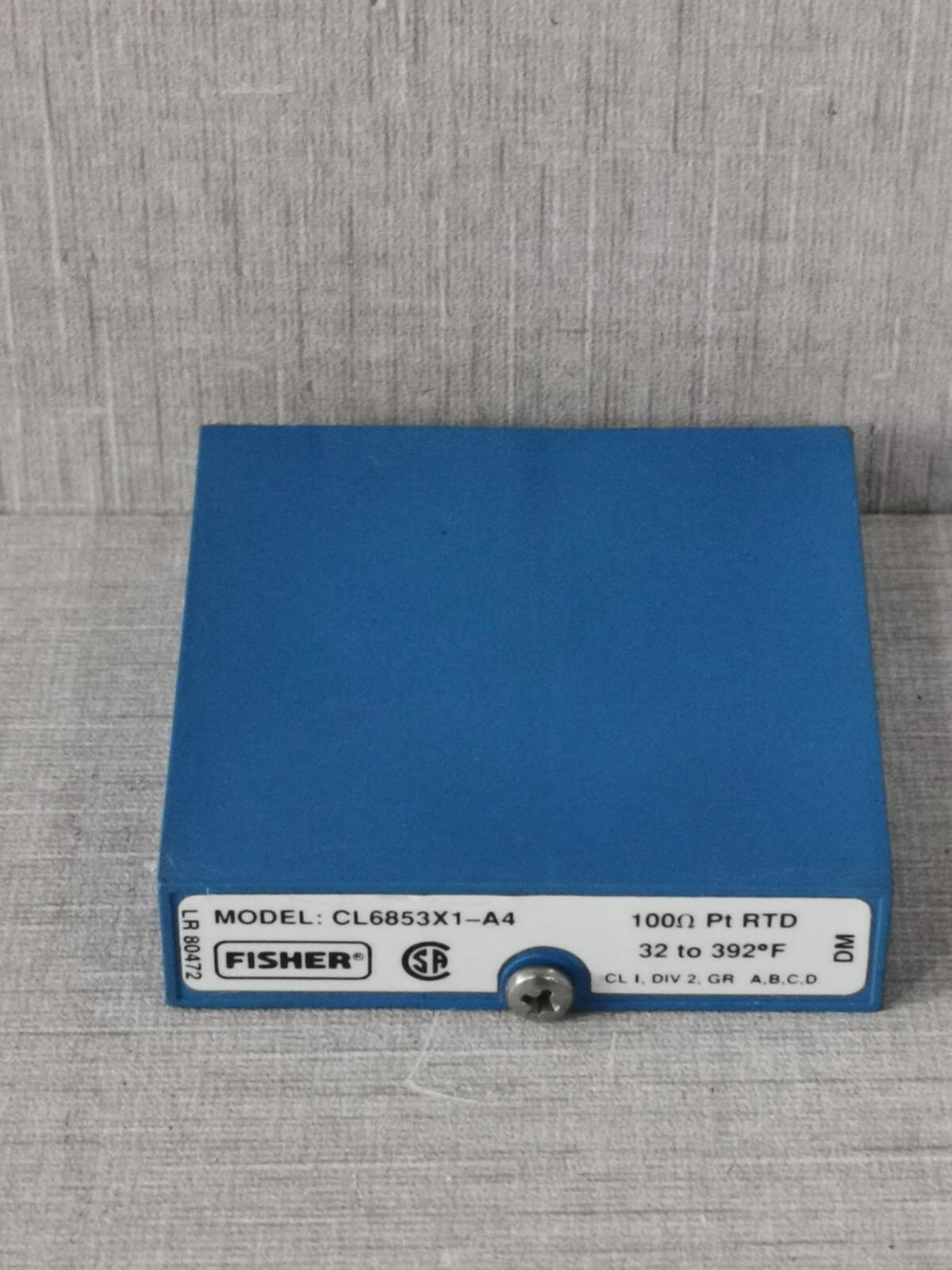 Fisher CL6853X1-A4 FISHER CL6853X1-A4 11B5830X242 E TEMPERATURE DETECTOR 3