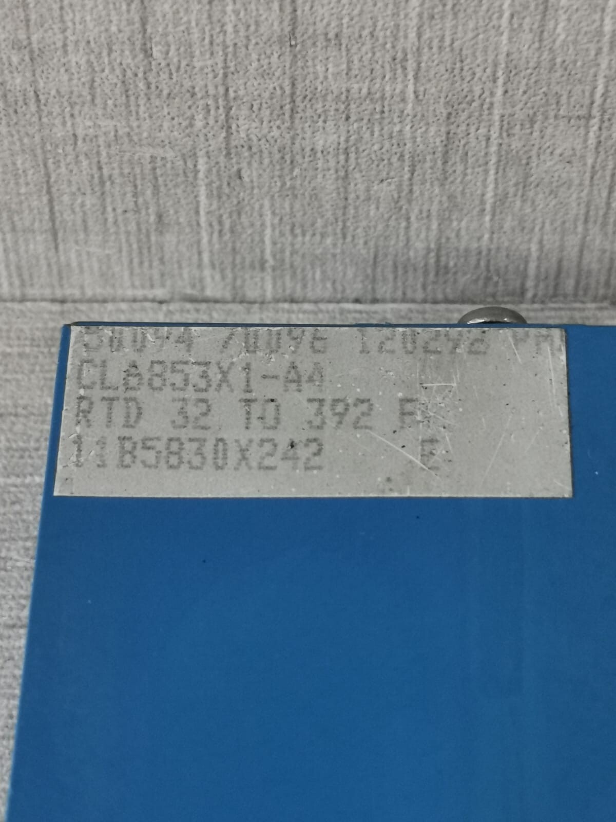 Fisher CL6853X1-A4 FISHER CL6853X1-A4 11B5830X242 E TEMPERATURE DETECTOR 4