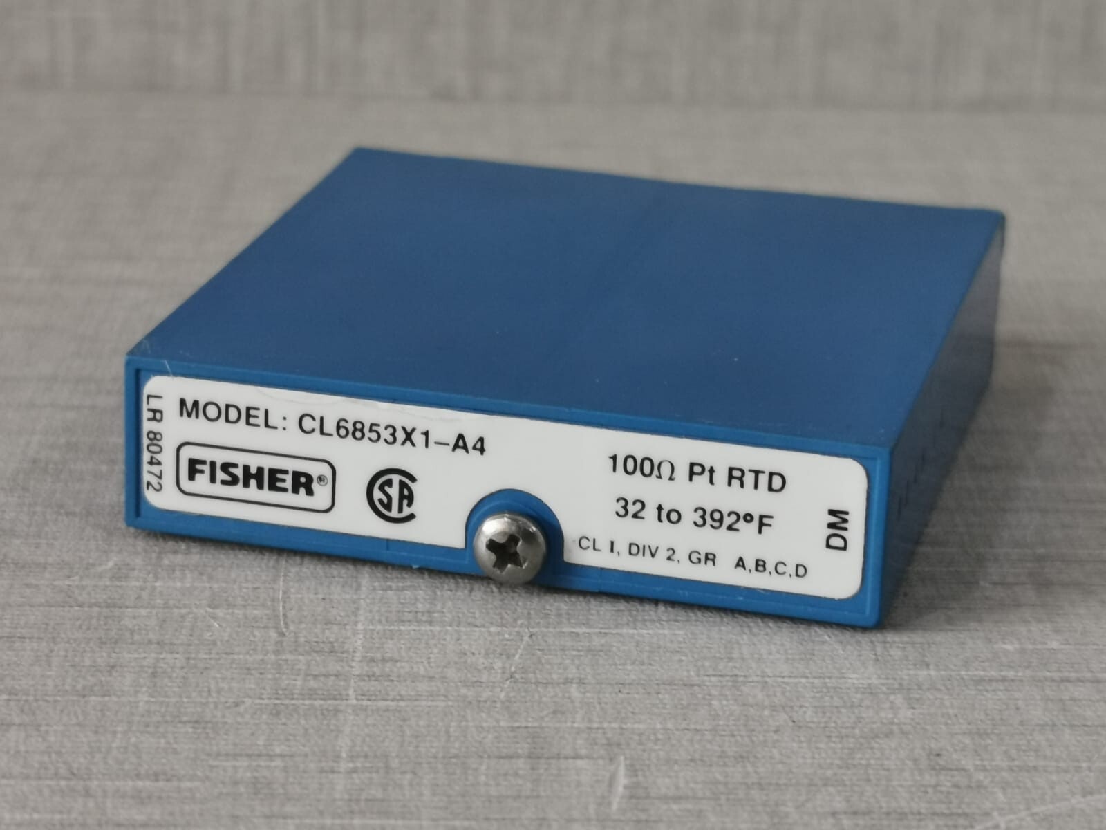FISHER CL6853X1-A4 11B5830X242 E TEMPERATURE DETECTOR