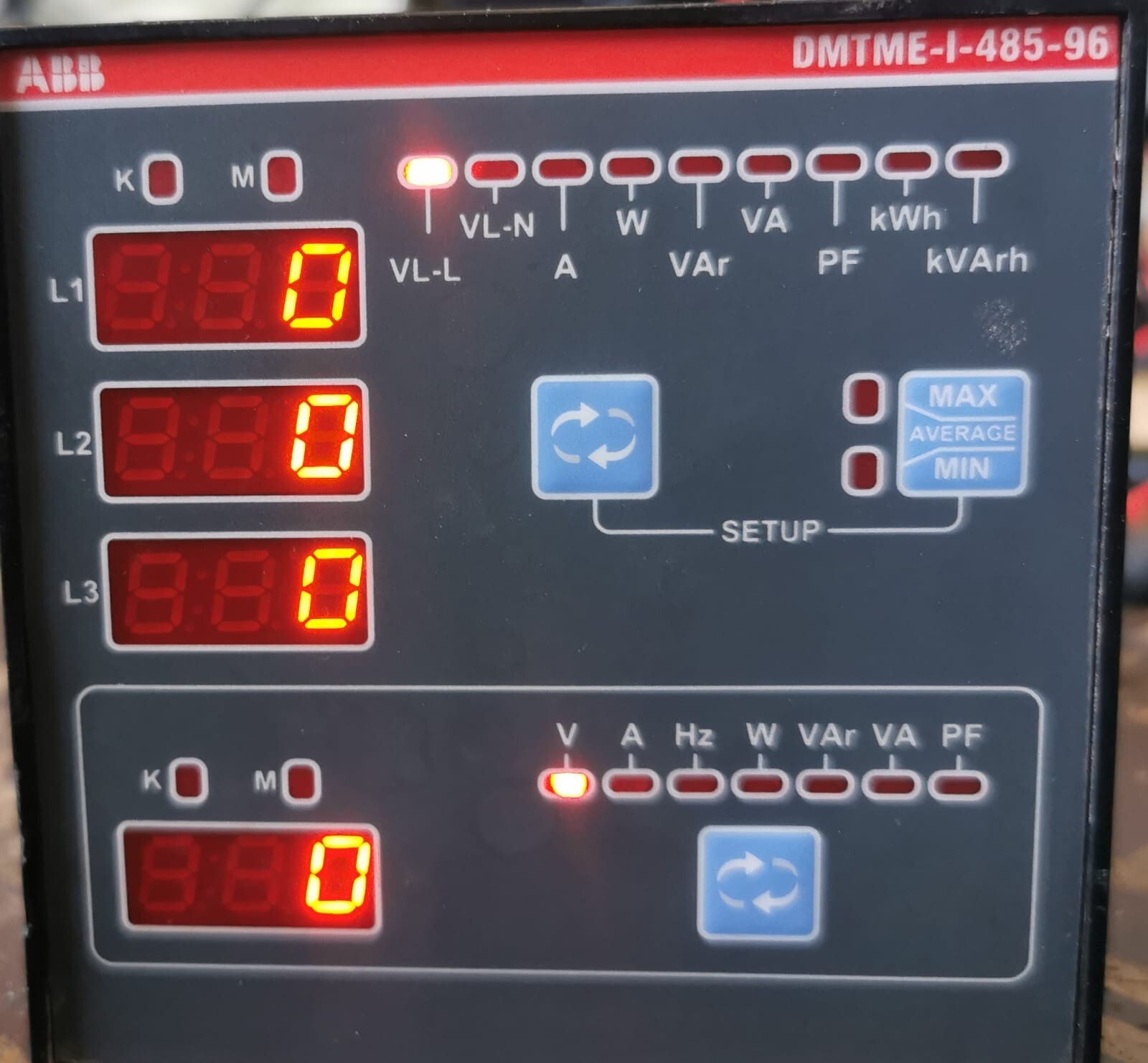 ABB DMTME-I-485-96 ABB DMTME-I-485-96 DIGITAL MULTIMETER 2CSG163030R4022 2