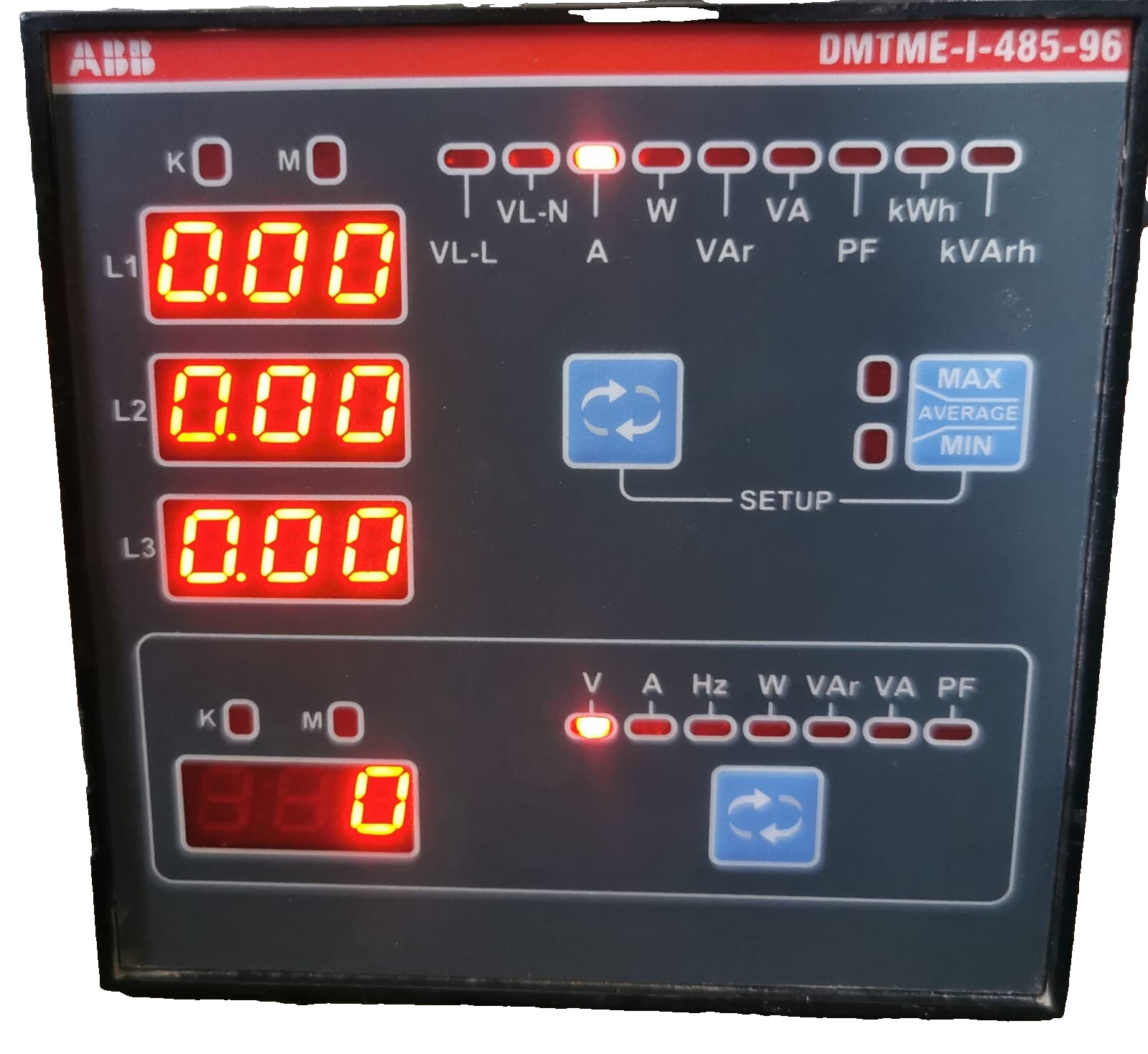 ABB DMTME-I-485-96 ABB DMTME-I-485-96 DIGITAL MULTIMETER 2CSG163030R4022 3