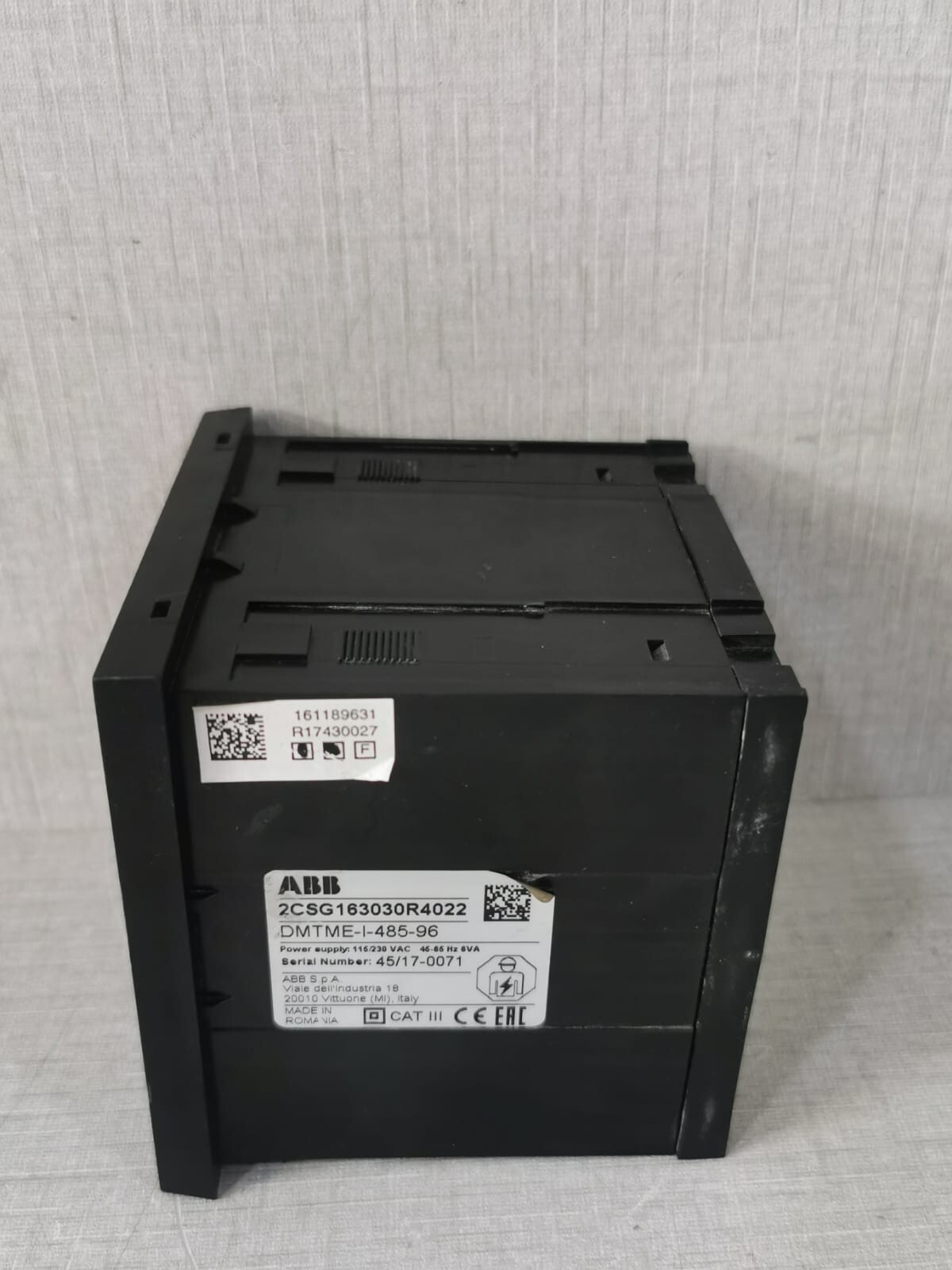 ABB DMTME-I-485-96 ABB DMTME-I-485-96 DIGITAL MULTIMETER 2CSG163030R4022 7