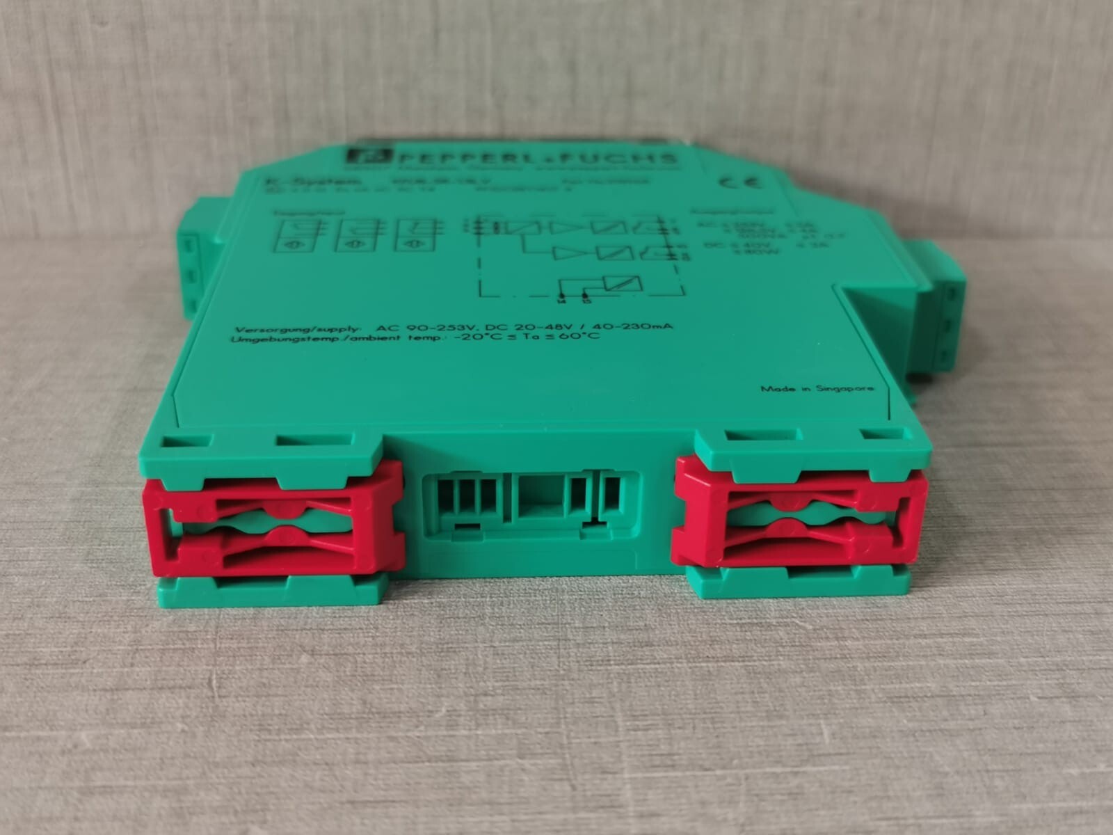 Pepperl+Fuchs KFU8-SR-1.3L.V PEPPERL+FUCHS KFU8-SR-1.3L.V Switch Amplifier Timer Relay P/n: 213968 9