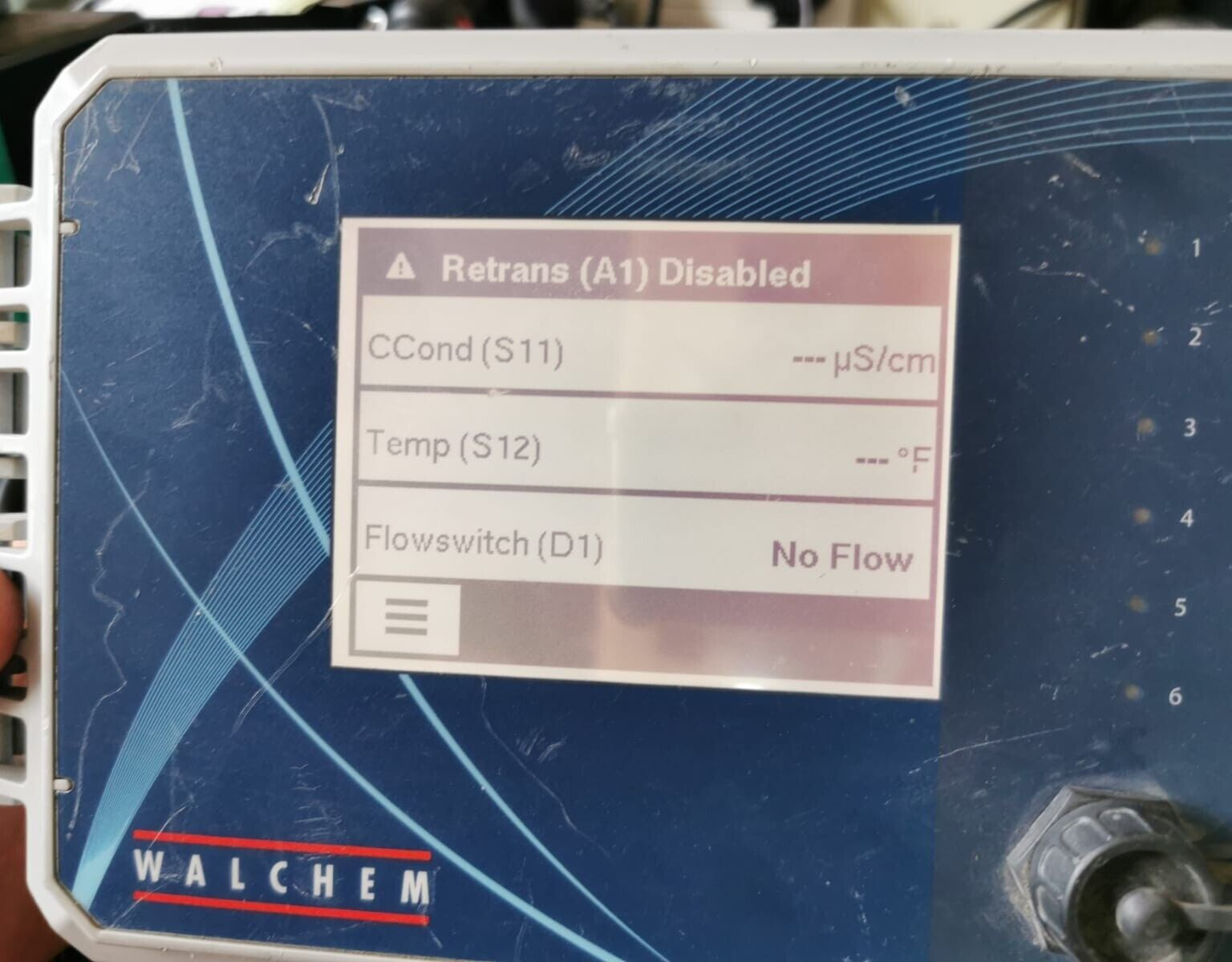 WALCHEM WBL600HSNAN-AN Walchem WBL600HSNAN-AN W600 Series Flow Controller 8