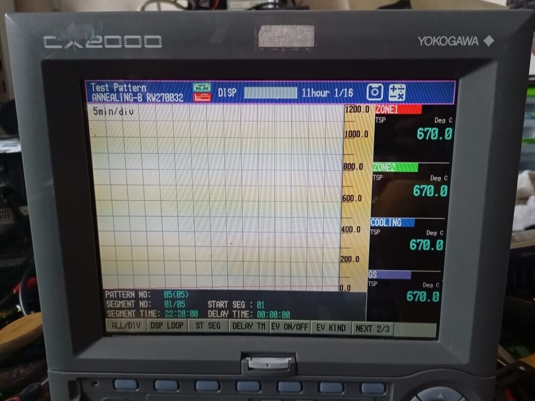 Yokogawa CX2420-3-2-2 YOKOGAWA CX2000 DAQSTATION CX2420-3-2-2 S3 CST1/BT1/M1/PG2/S50 6
