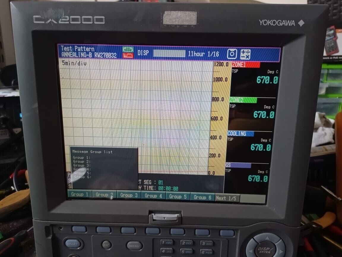 Yokogawa CX2420-3-2-2 YOKOGAWA CX2000 DAQSTATION CX2420-3-2-2 S3 CST1/BT1/M1/PG2/S50 8