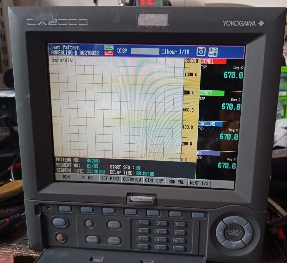Yokogawa CX2420-3-2-2 YOKOGAWA CX2000 DAQSTATION CX2420-3-2-2 S3 CST1/BT1/M1/PG2/S50 10