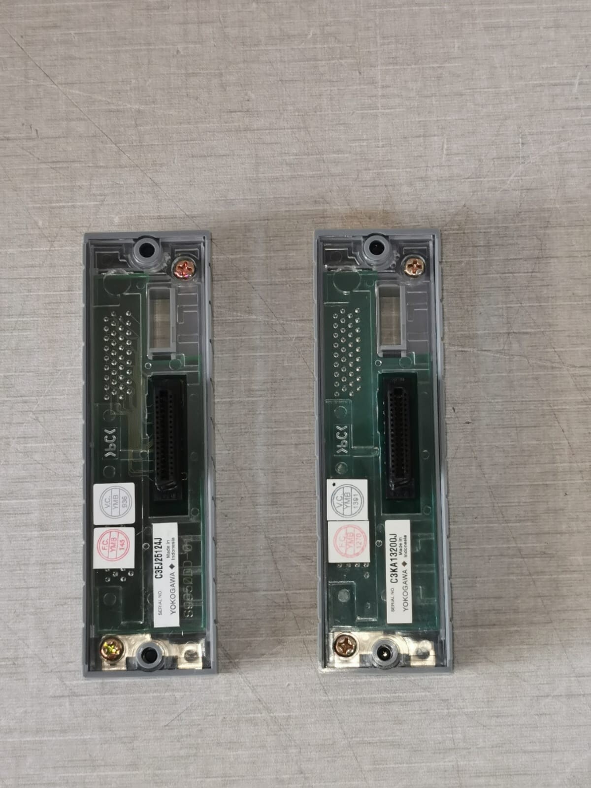 Yokogawa CN1 YOKOGAWA ESB BUS ADDRESS FRONT CONNECTOR CN1 + CN1&2 - Without Original Box 3