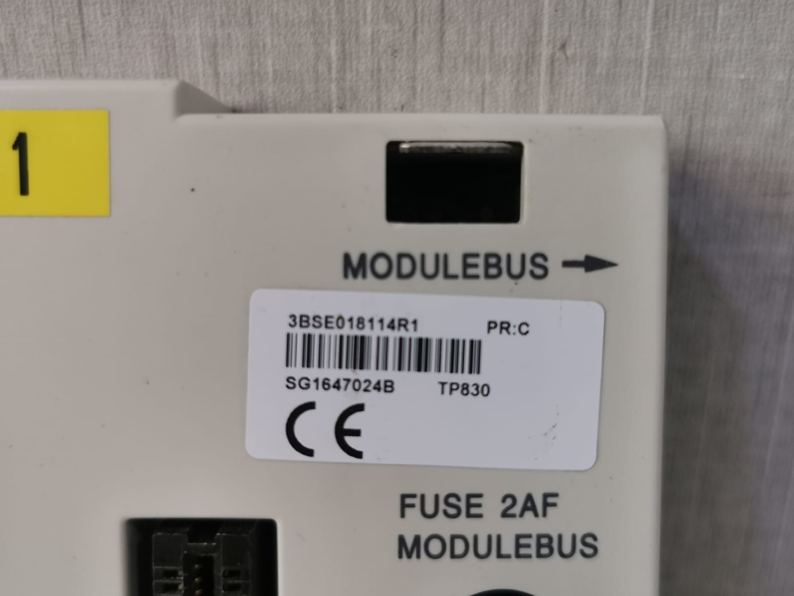 ABB PM861AK01 ABB 3BSE018157R1 PR;G PM861AK01 BASE MODULE 3BSE0181114R1/ TP830 2