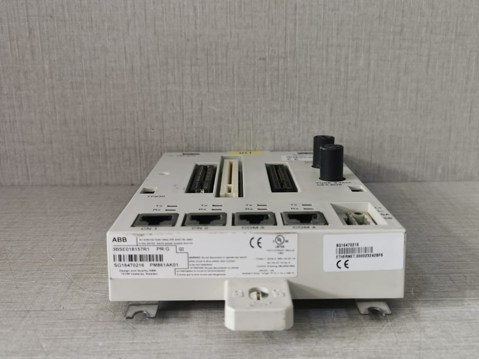 ABB PM861AK01 ABB 3BSE018157R1 PR;G PM861AK01 BASE MODULE 3BSE0181114R1/ TP830 8