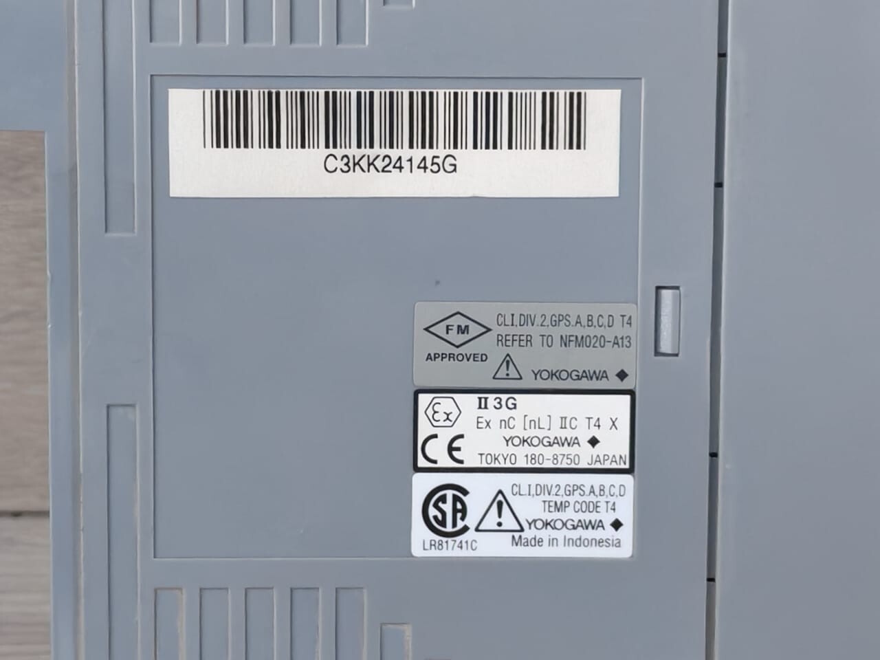 Yokogawa AAI135-H00 AAI135 YOKOGAWA AAI135-H00 S2 ANALOG INPUT MODULE WITH ATK4A-00 S1 MODULE 7