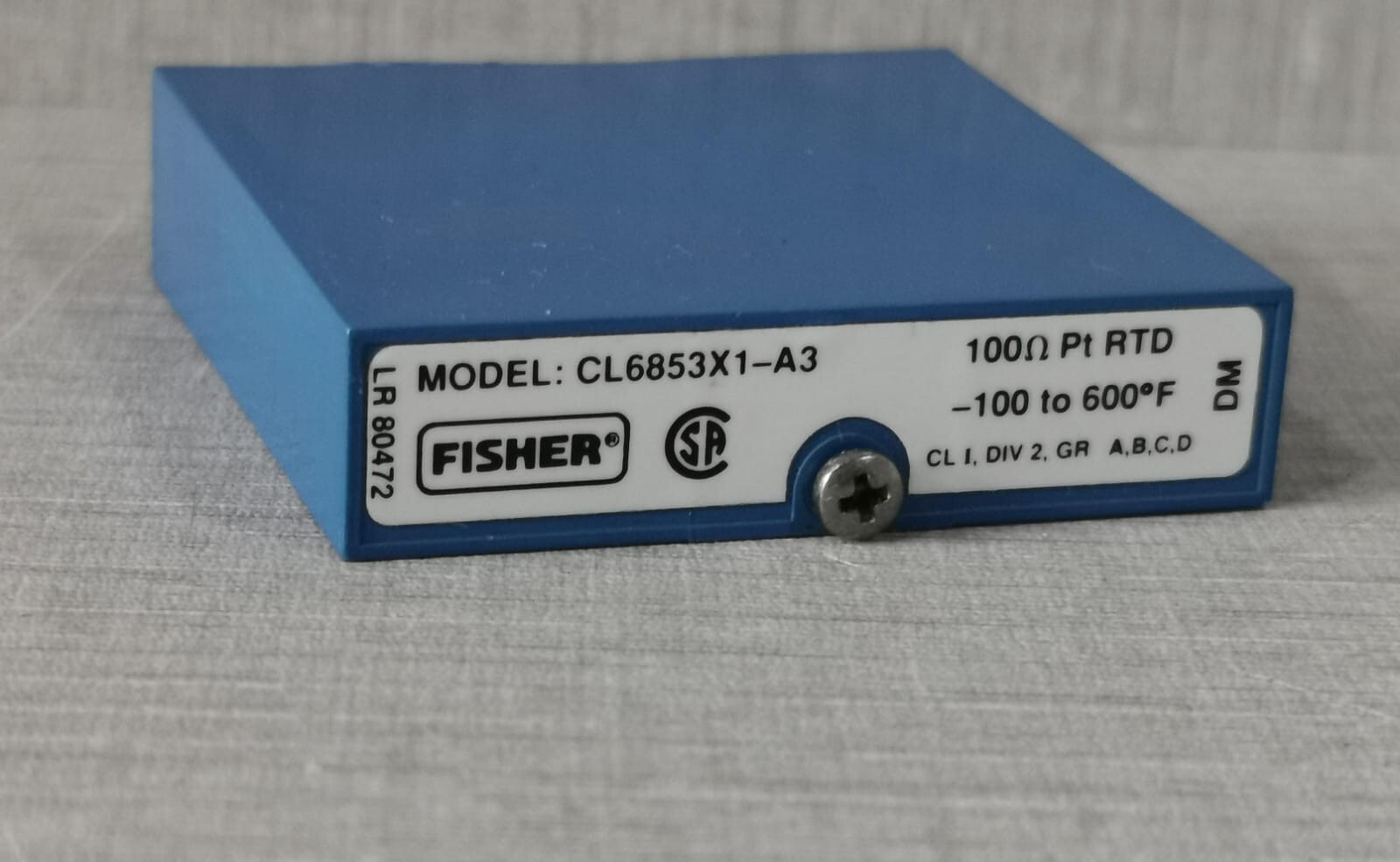 Fisher 11B5830X232 D FISHER CL6853X1-A3 11B5830X232 D TEMPERATURE DETECTOR 3