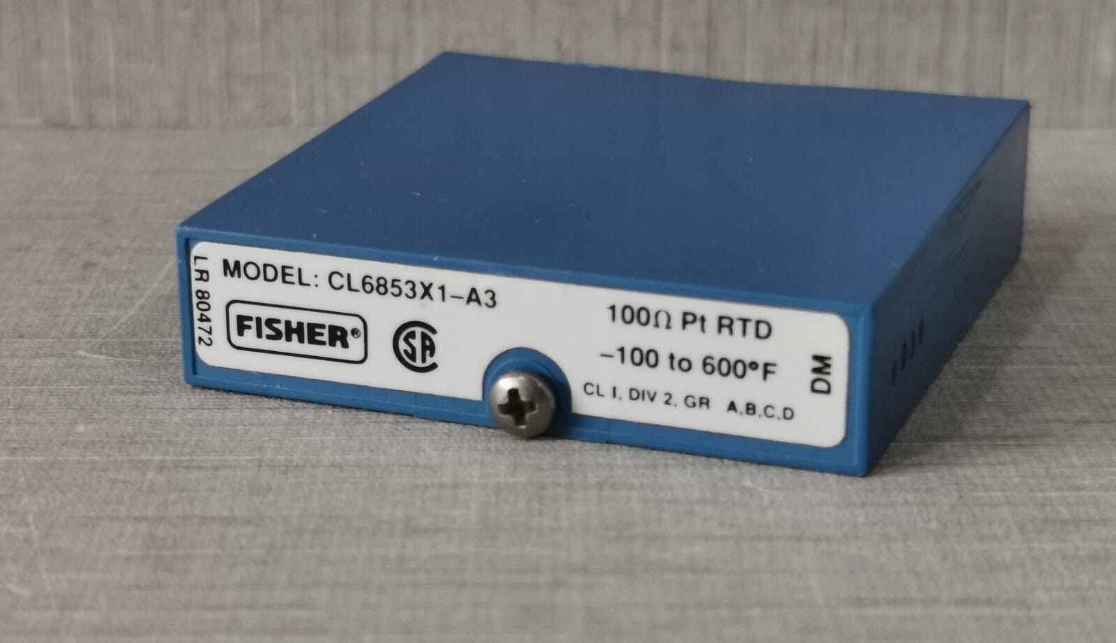 Fisher 11B5830X232 D FISHER CL6853X1-A3 11B5830X232 D TEMPERATURE DETECTOR 4