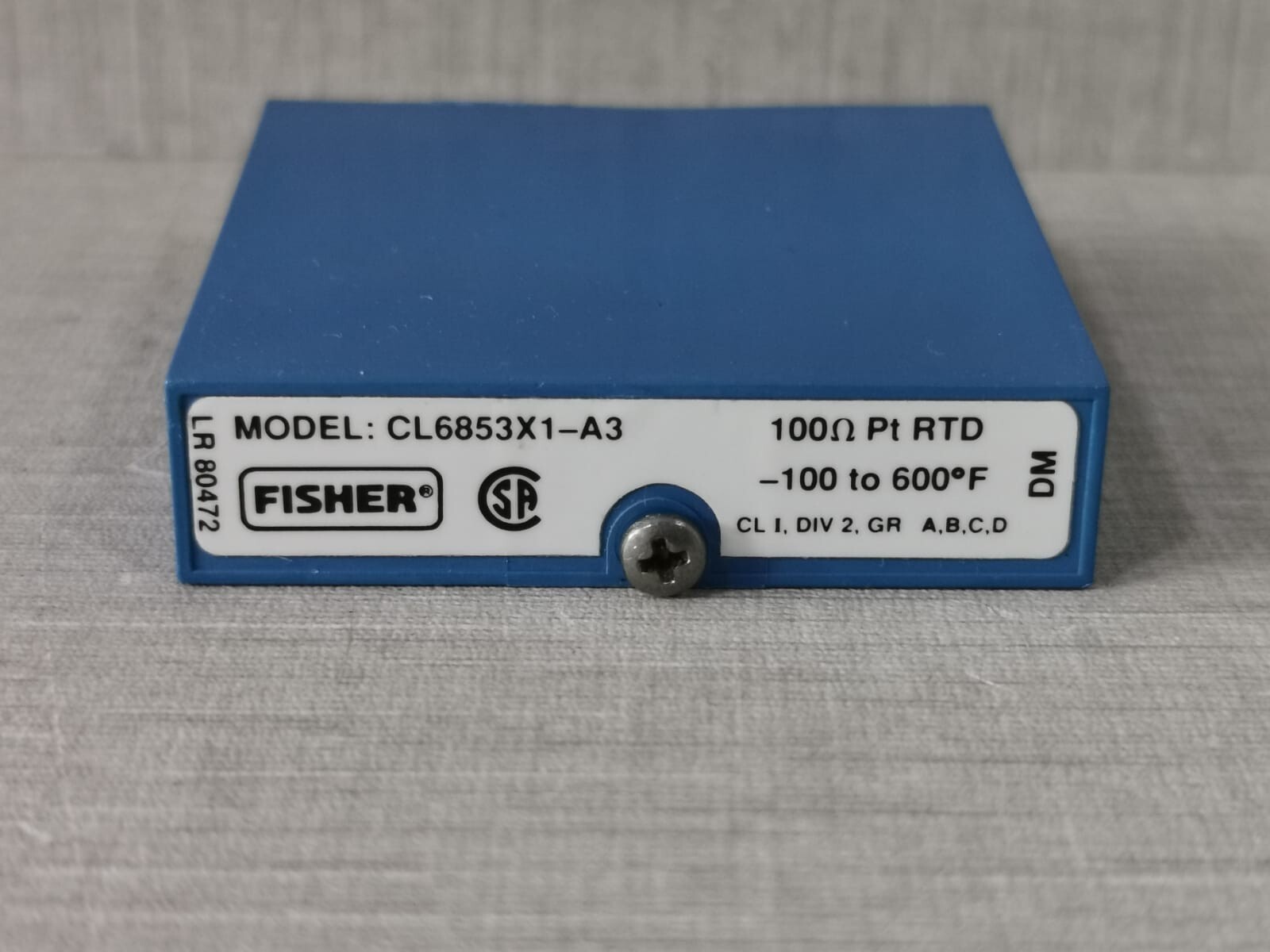 FISHER CL6853X1-A3 11B5830X232 D TEMPERATURE DETECTOR