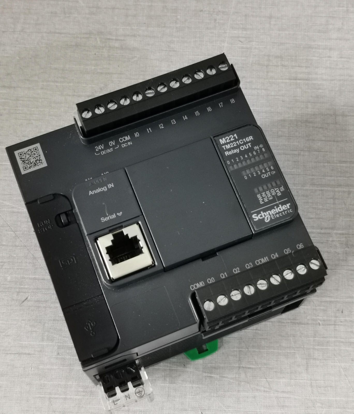 Schneider Electric TM221C16R SCHNEIDER ELECTRIC MODICON TM221C16R PLC MODULE PROGRAMMABLE 2