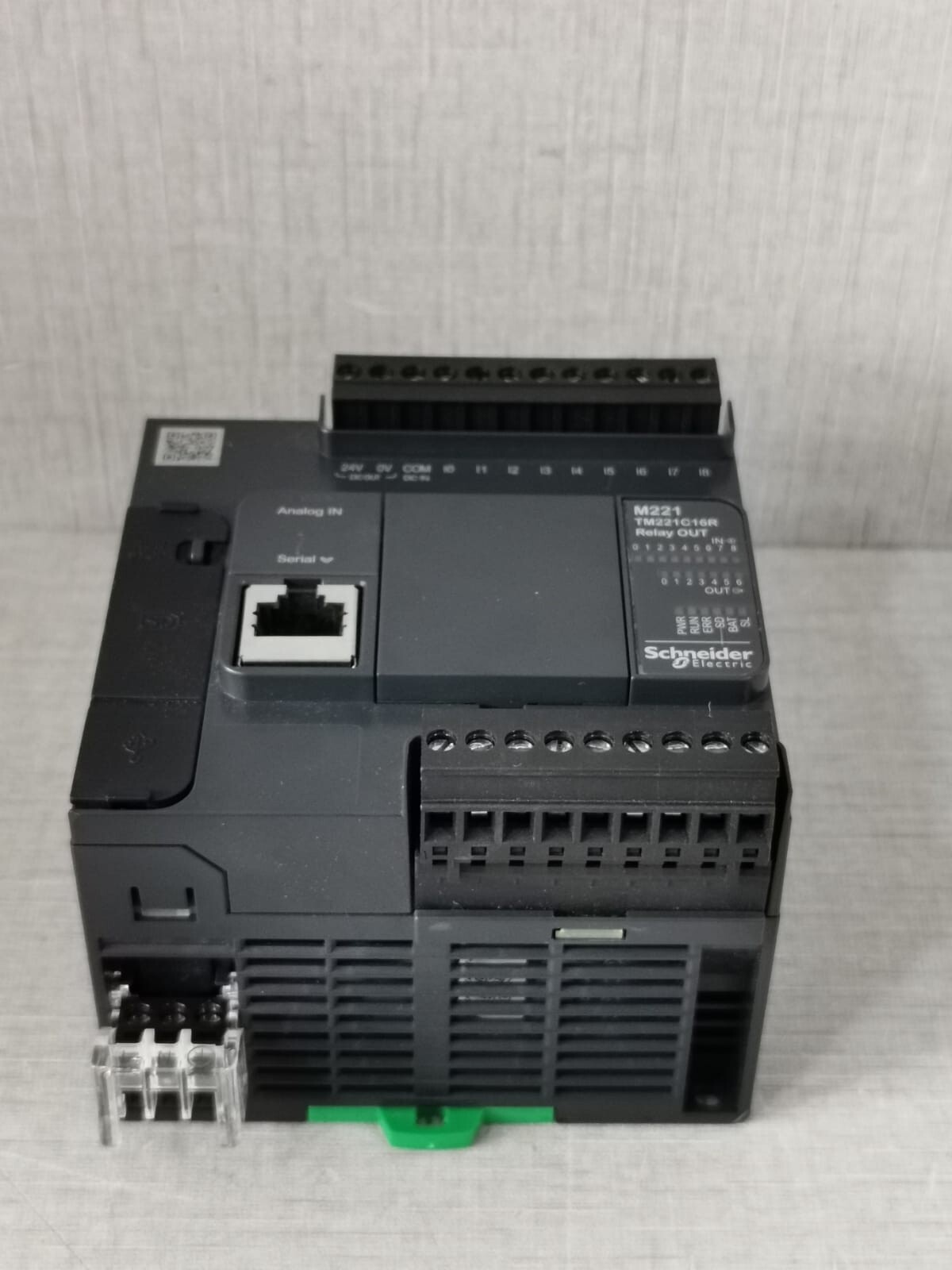 Schneider Electric TM221C16R SCHNEIDER ELECTRIC MODICON TM221C16R PLC MODULE PROGRAMMABLE 9