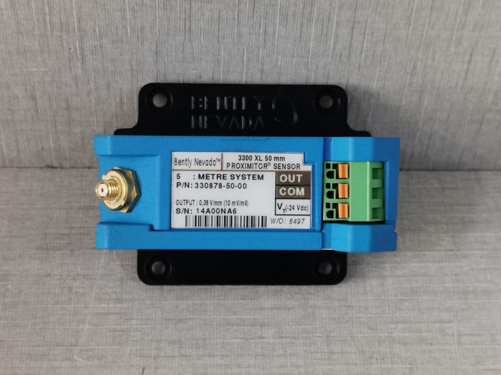 Bently Nevada 330878-50-00 BENTLY NEVADA 3300 XL 50mm PROXIMITOR SENSOR METRE SYSTEM 330878-50-00 2