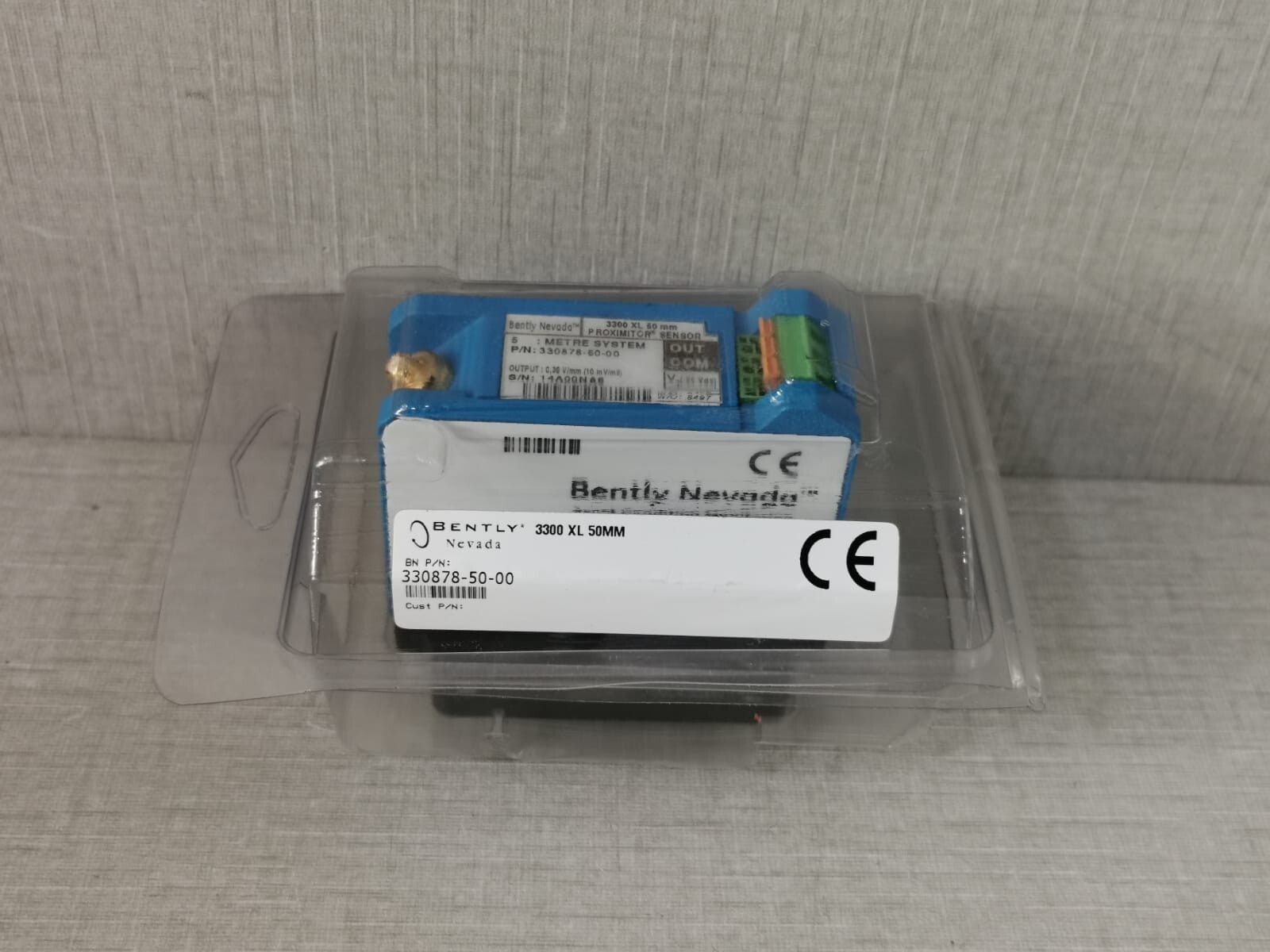 Bently Nevada 330878-50-00 BENTLY NEVADA 3300 XL 50mm PROXIMITOR SENSOR METRE SYSTEM 330878-50-00 9