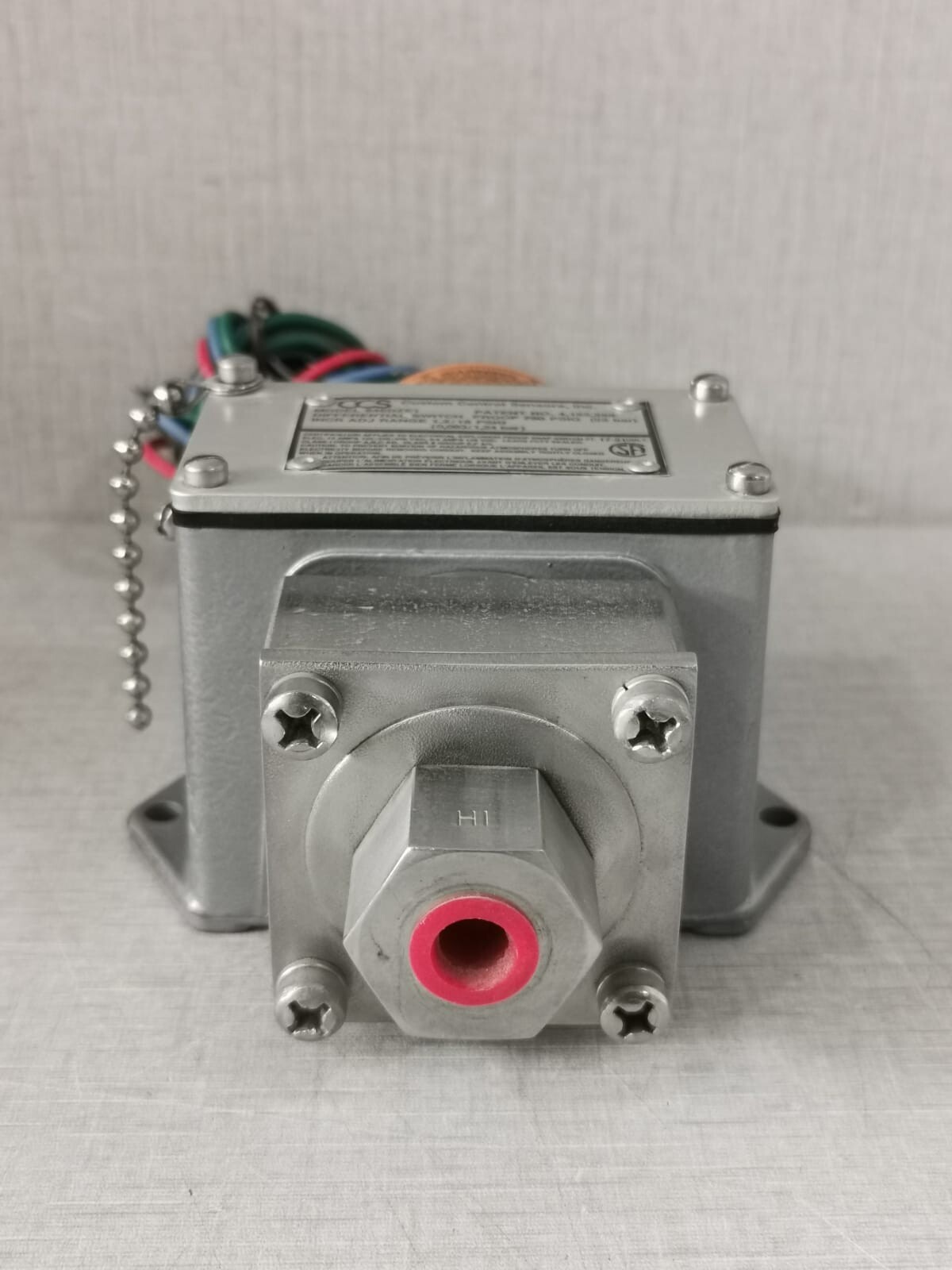 CCS PROOF-750 CCS 646DZE1 DIFFERENTIAL SWITCH PROOF 750 PSIG 52BAR 10