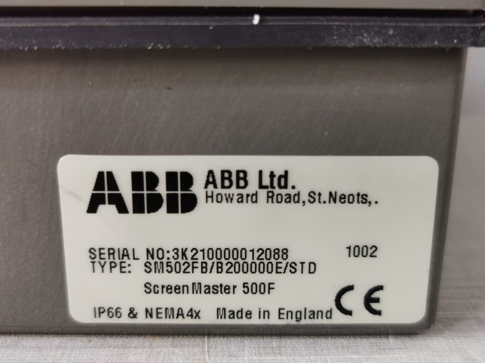 ABB SM502FB/B200000E/STD ABB SM500F FIELD-MOUNT PAPERLESS RECODER SM502FB/B200000E/STD 7